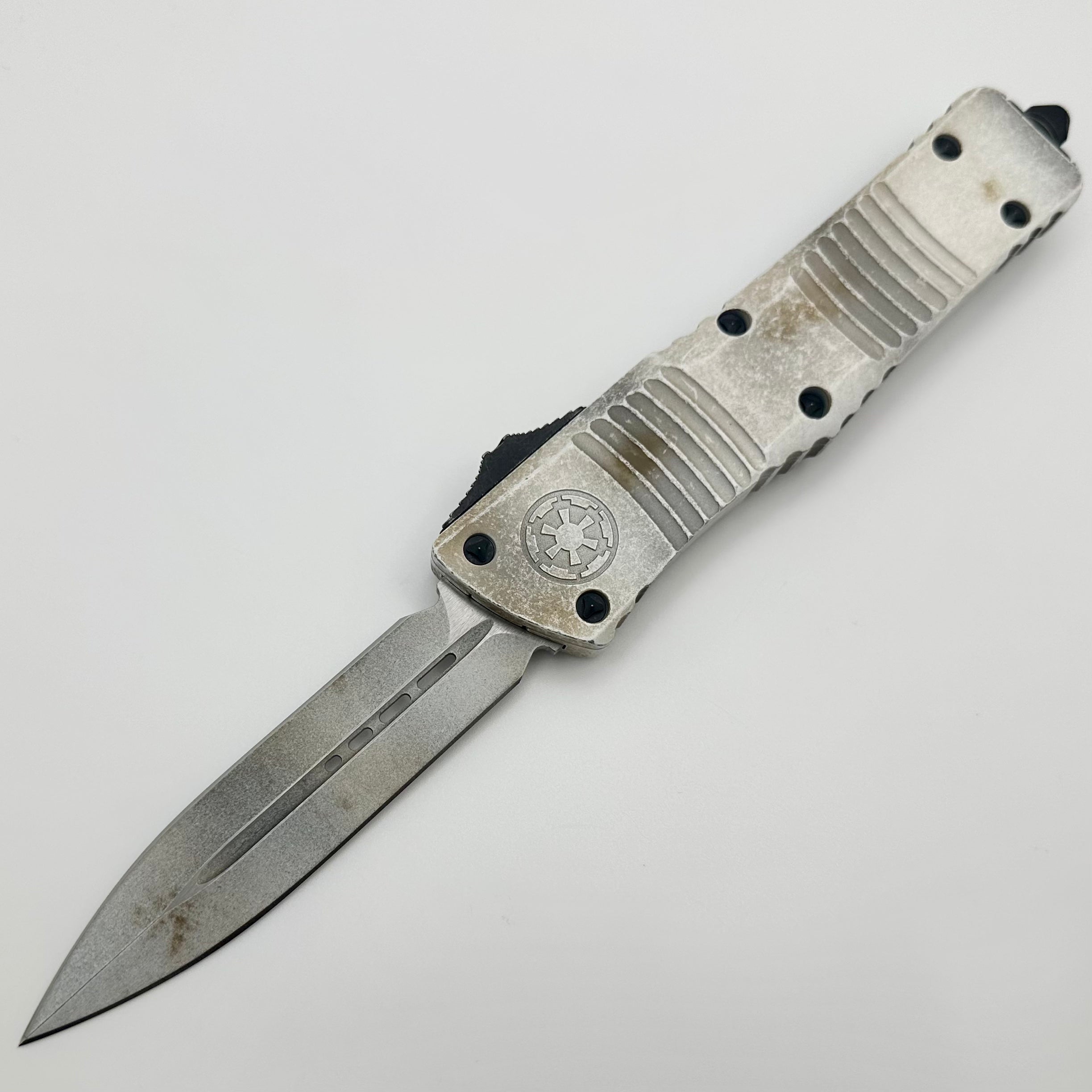 Microtech Combat Troodon Sand Trooper D/E 142-1SAD