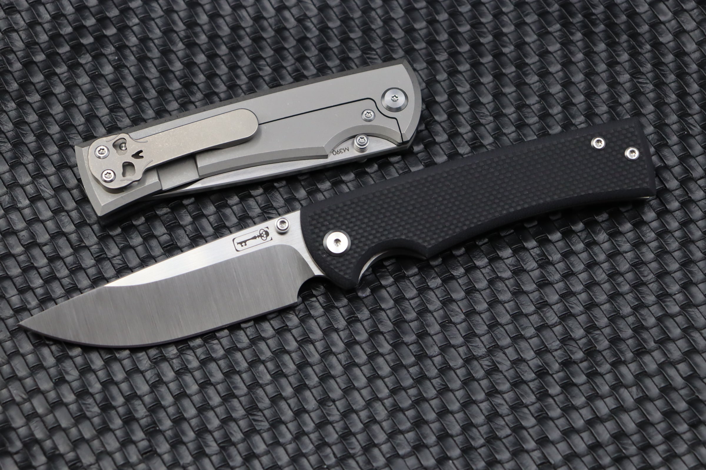 Chaves Knives 229 Liberation Drop Point M390 & Black G-10