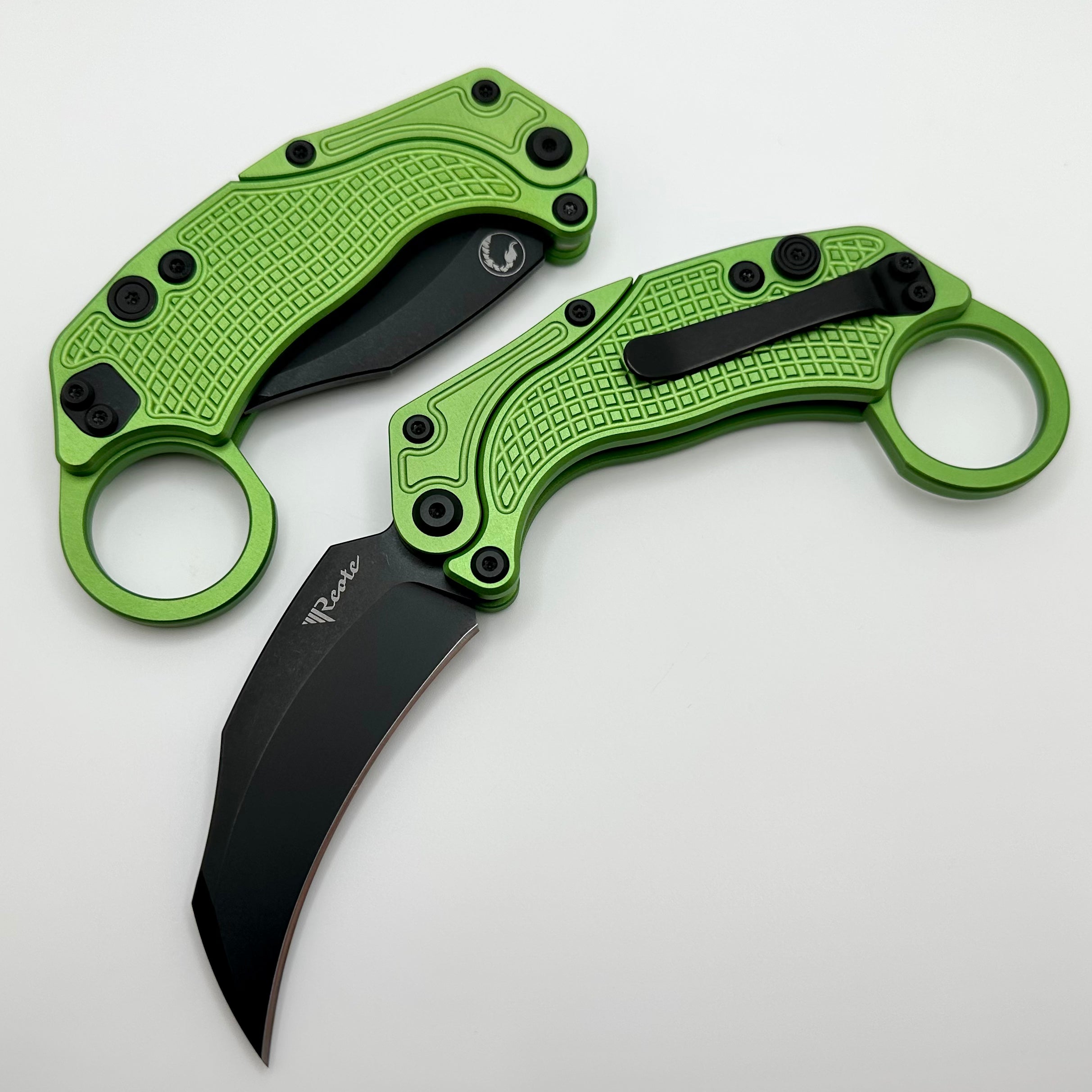 Reate EXO-K Aluminum Oxidized Green w/ PVD N690