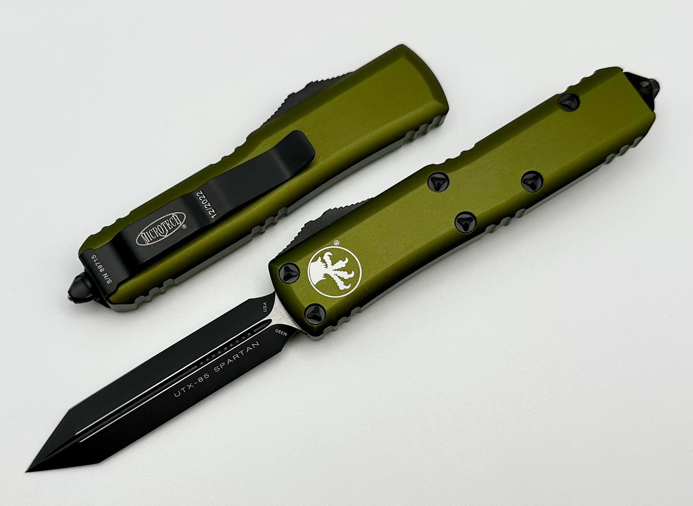 Microtech UTX-85 Spartan Black Standard & OD Green 230-1OD