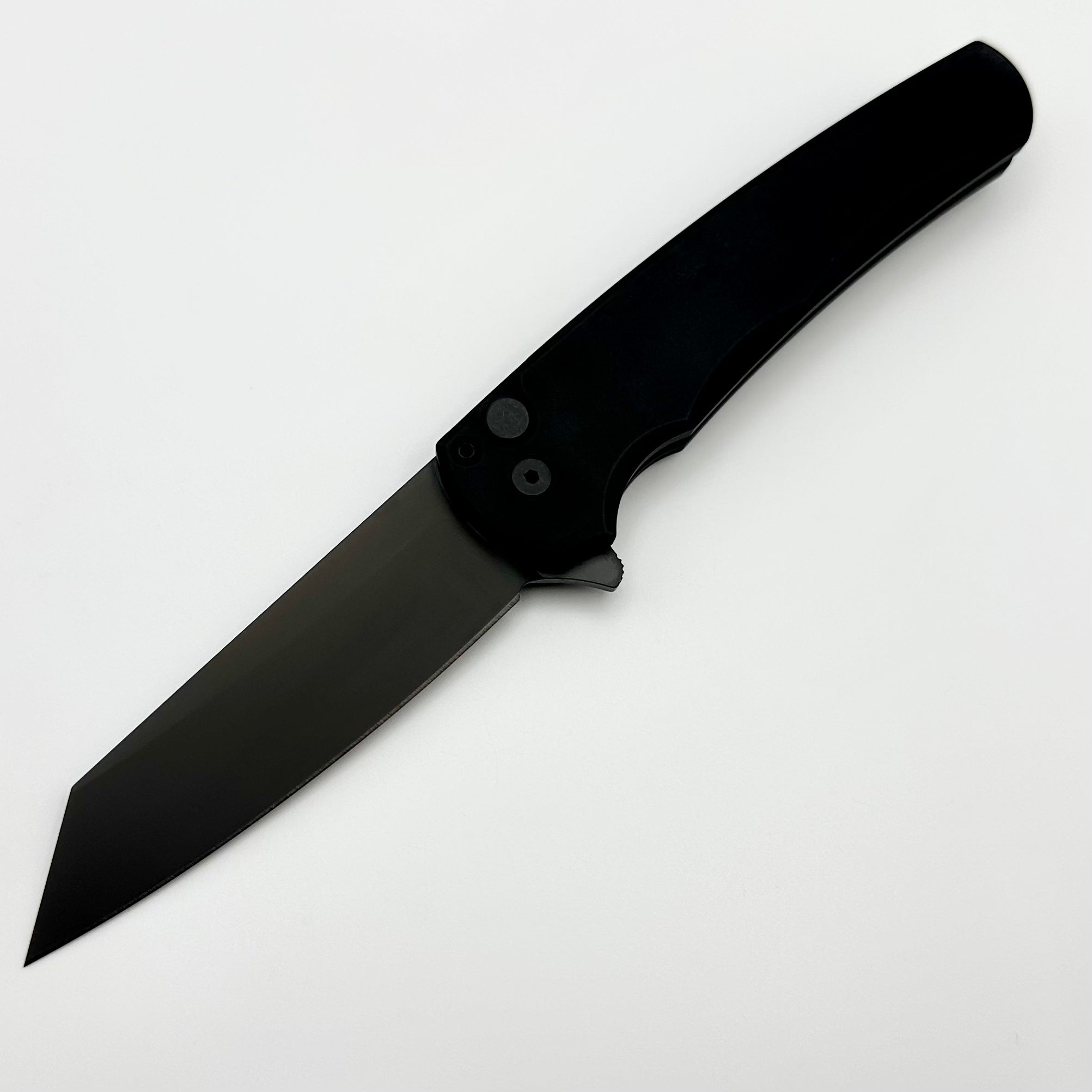 Pro-Tech Malibu Black Handle & DLC 20CV Reverse Tanto Blade 5203