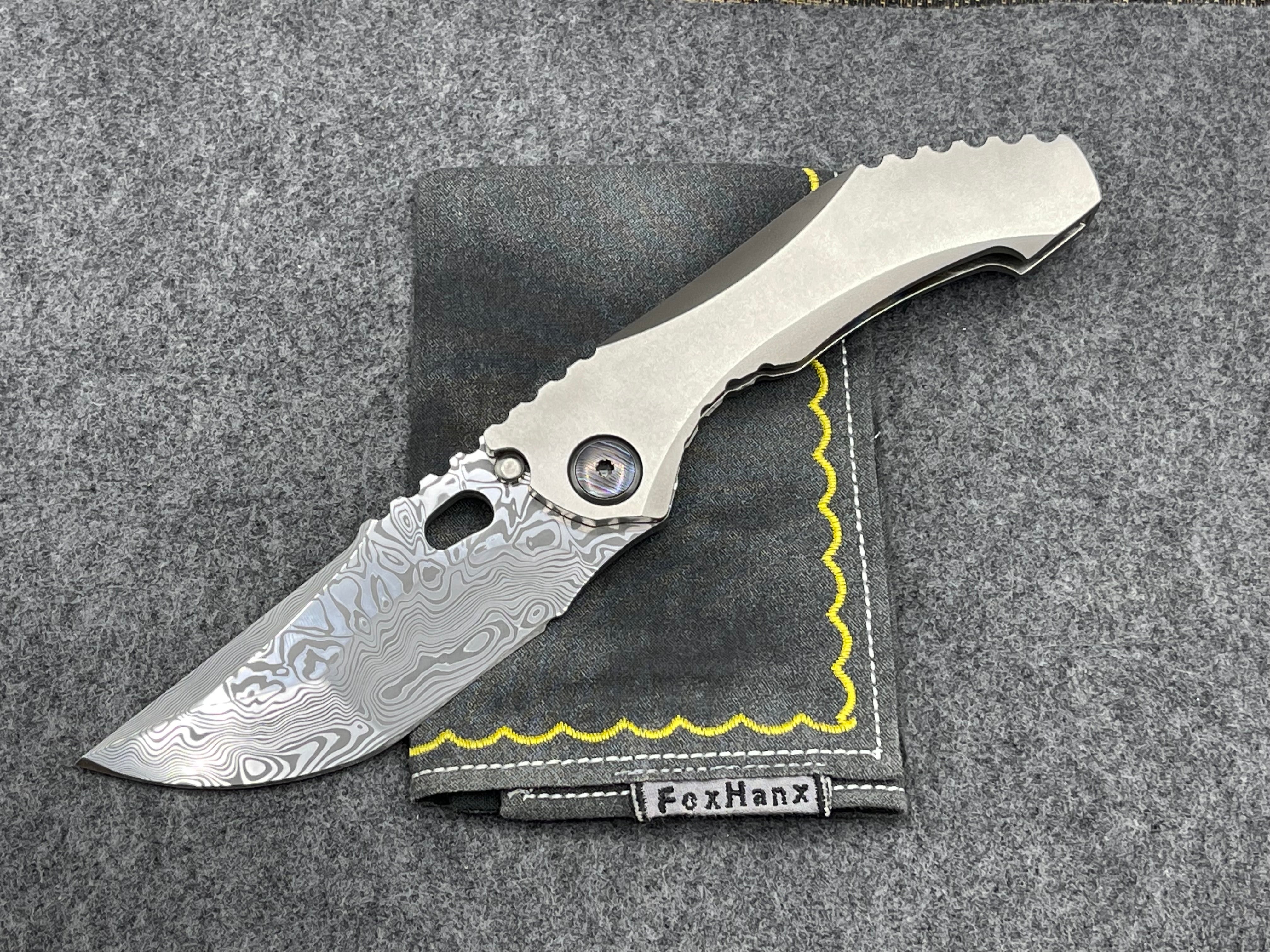 Dalibor Bergam Custom Oberon Damasteel Daltanium