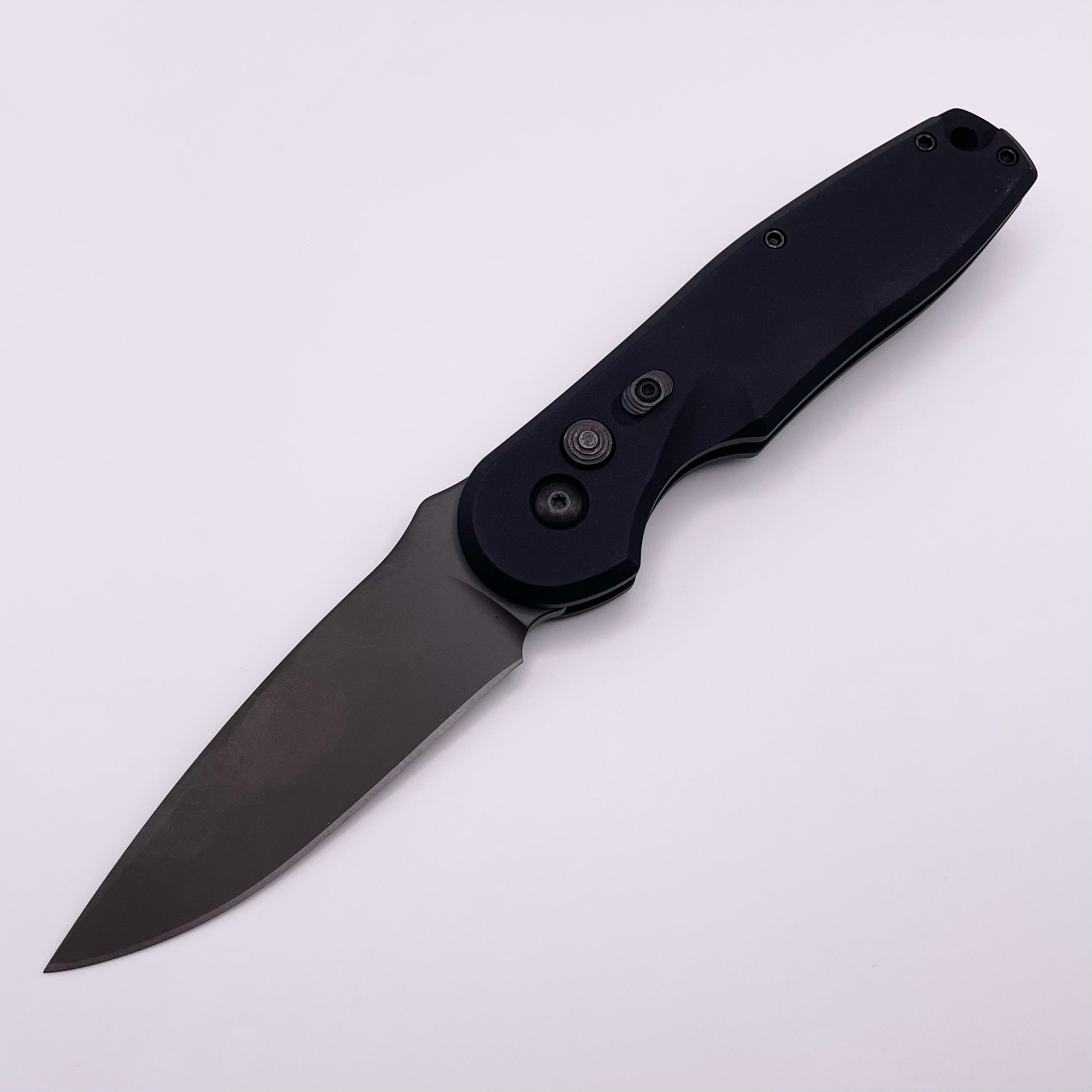 Spartan Blades Zelos Black S45VN & Aluminum Pre Owned