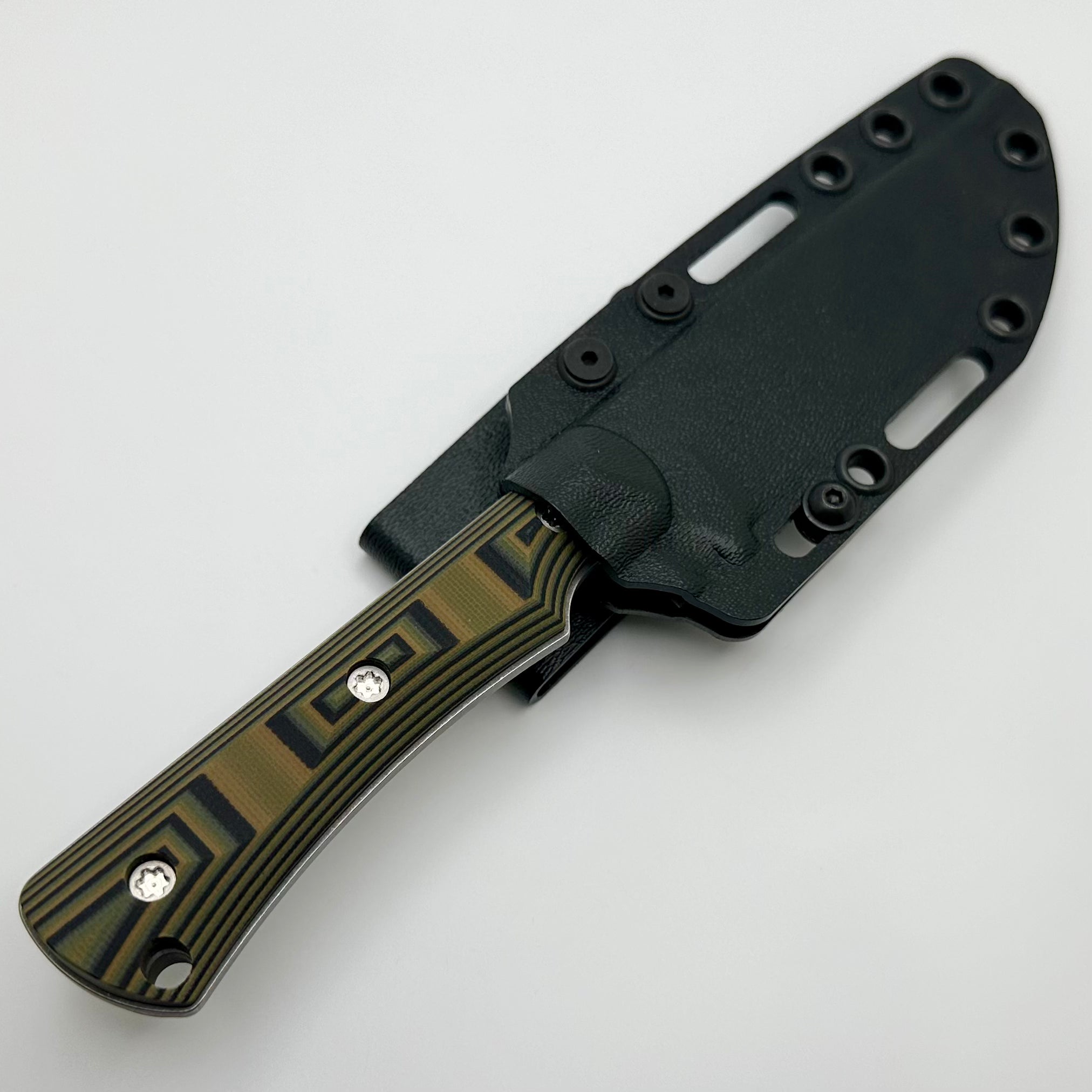 McNees Ridge Runner 3.6 Fixed Blade Camo G-10 w/ Atomic CPM-3V