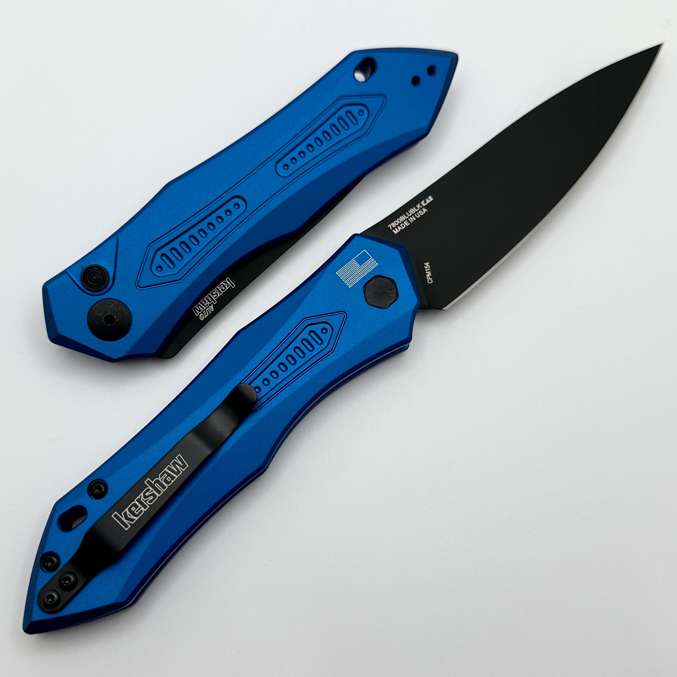 Kershaw Launch 6 Blue & Black CPM-154 7800BLUBLK