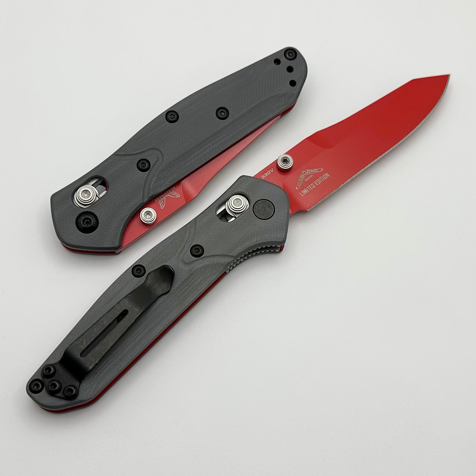 Benchmade Mini Osborne Shot Show Limited Edition G-10 & S90V 945RD-2401