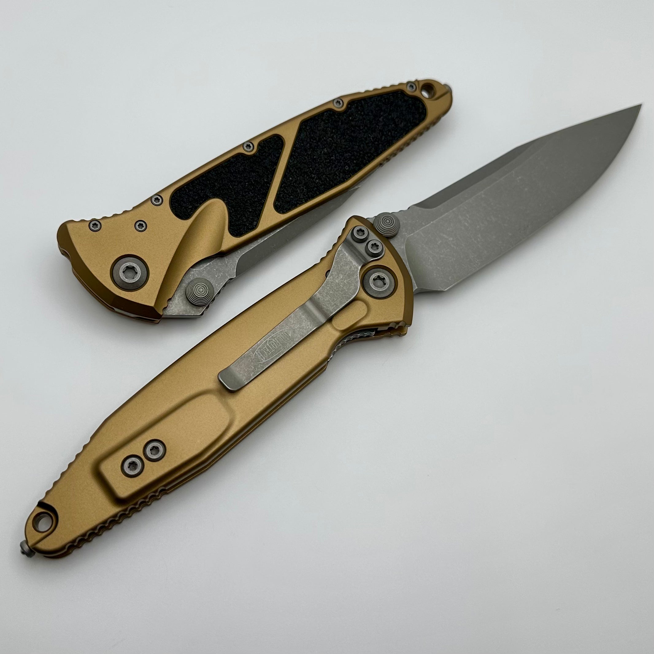 Microtech Socom Elite S/E Manual Tan Apocalyptic Standard 160-10APTA