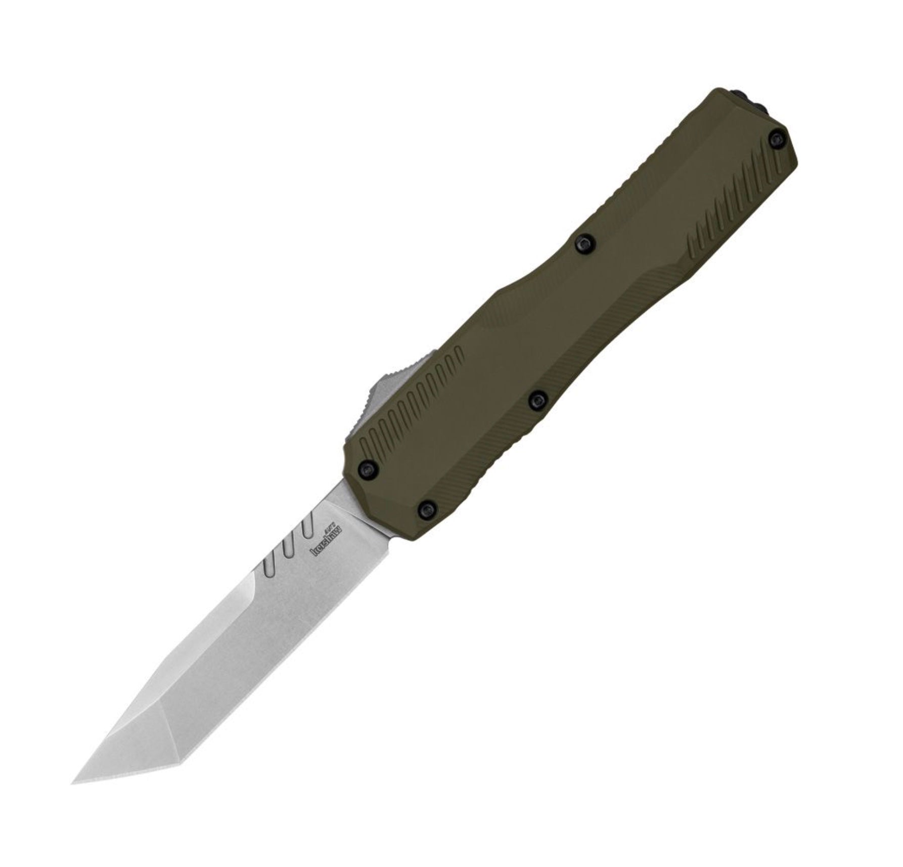 Kershaw Livewire Olive Aluminum w/ Stonewash Tanto MagnaCut 9000TOLSW