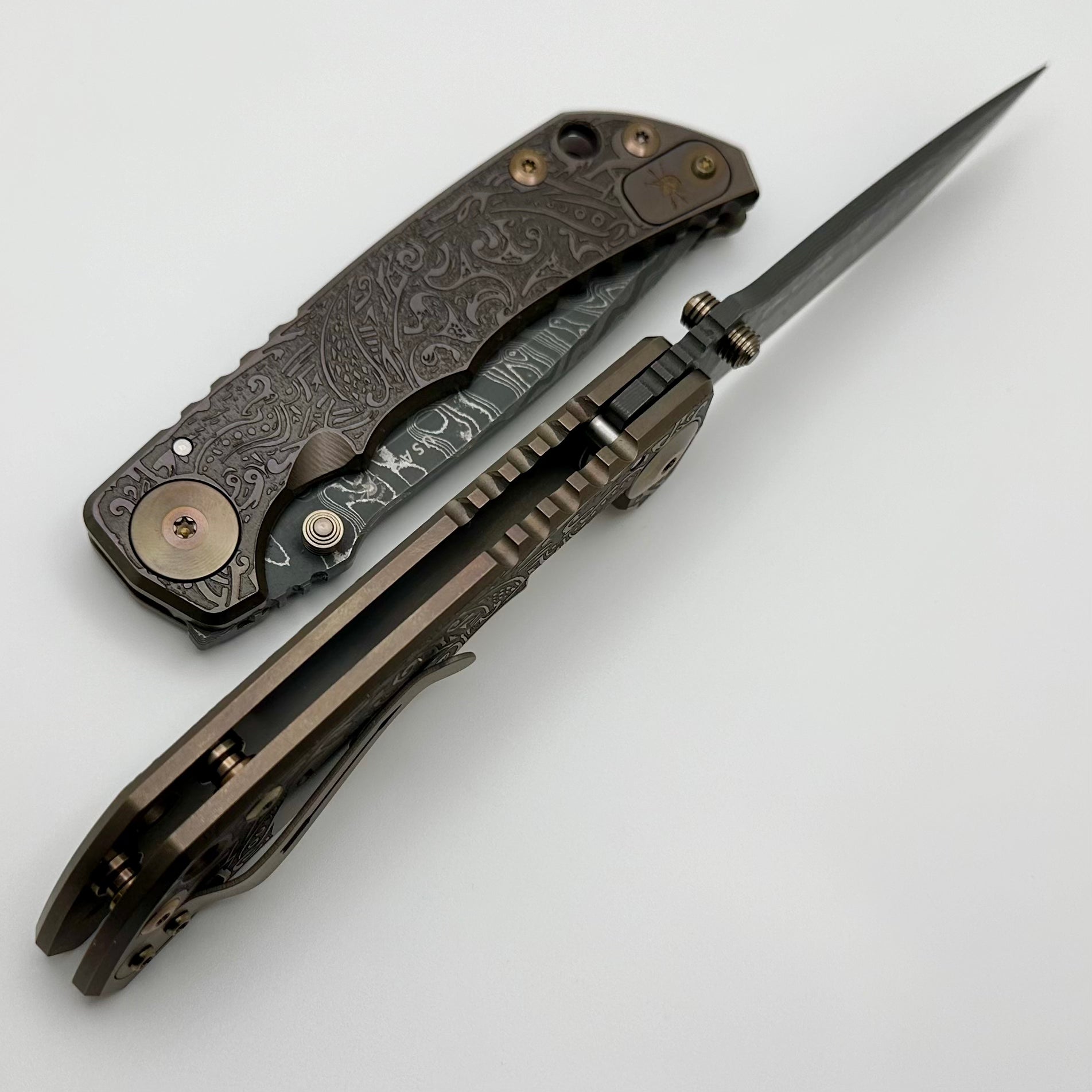 Spartan Blades Harsey Folder 2023 Relic Edition w/ Damascus