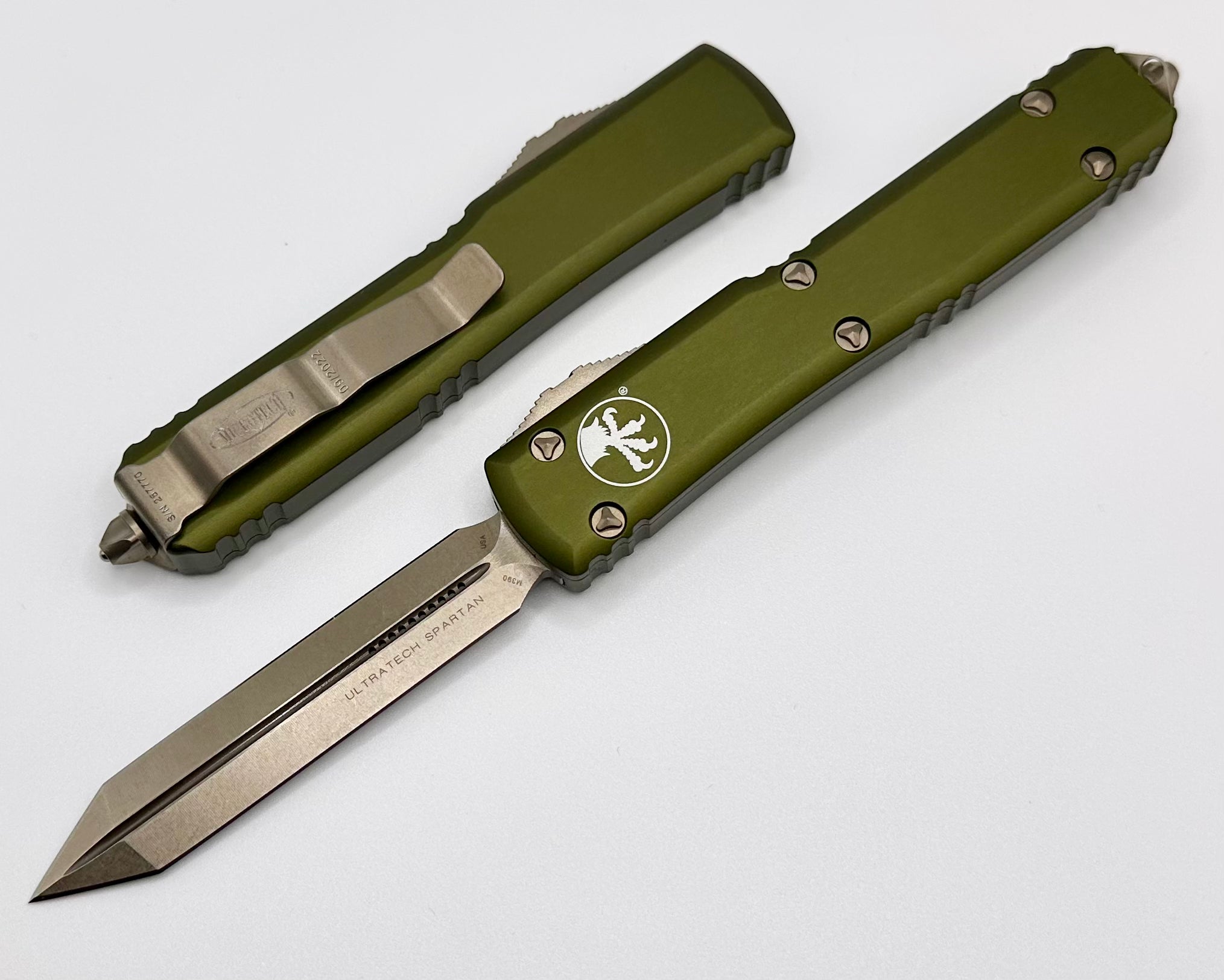 Microtech Ultratech Spartan Bronze Standard & OD Green 223-13OD