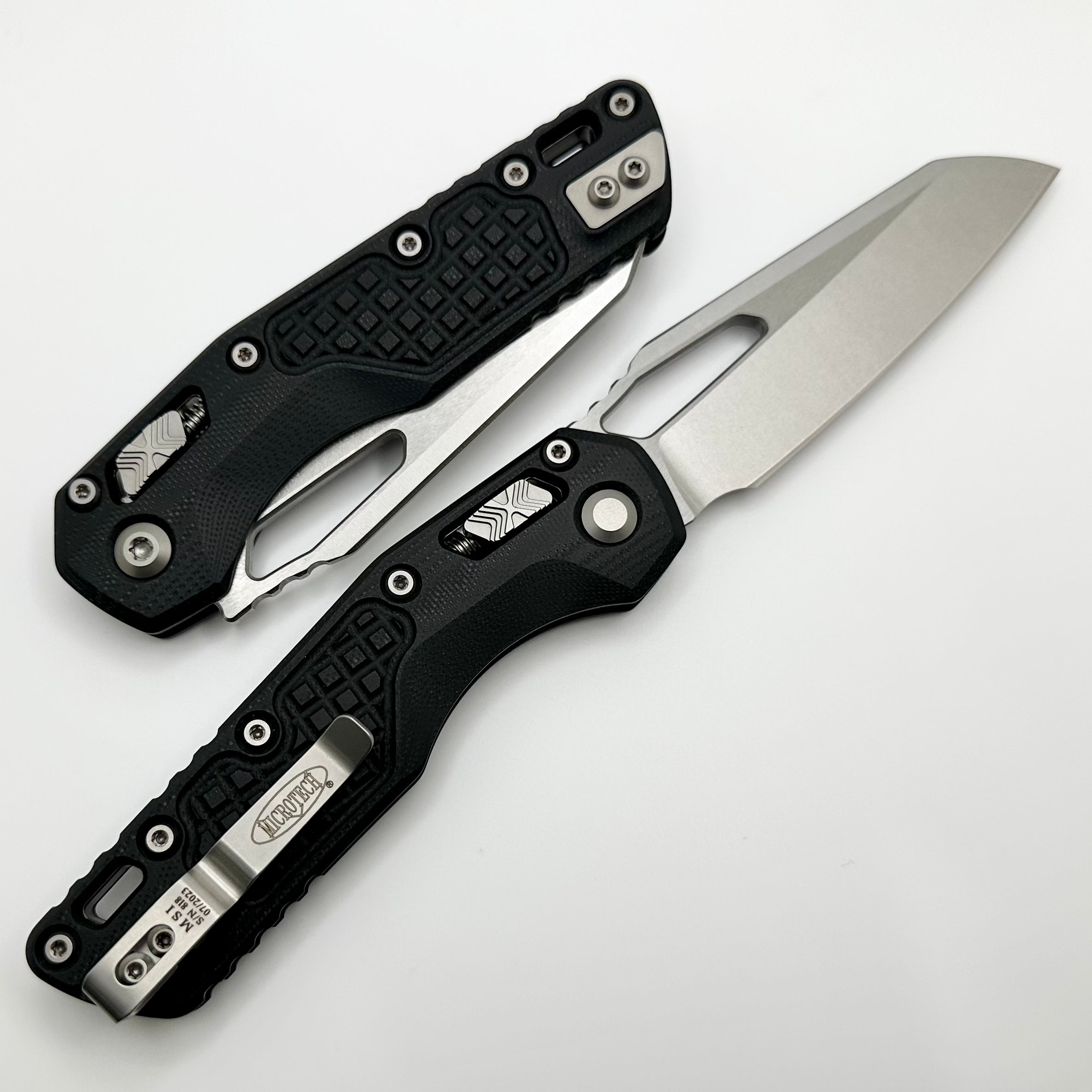 Microtech Knives MSI RAM LOK Frag Black G-10 & M390MK 210-10FRGTBK