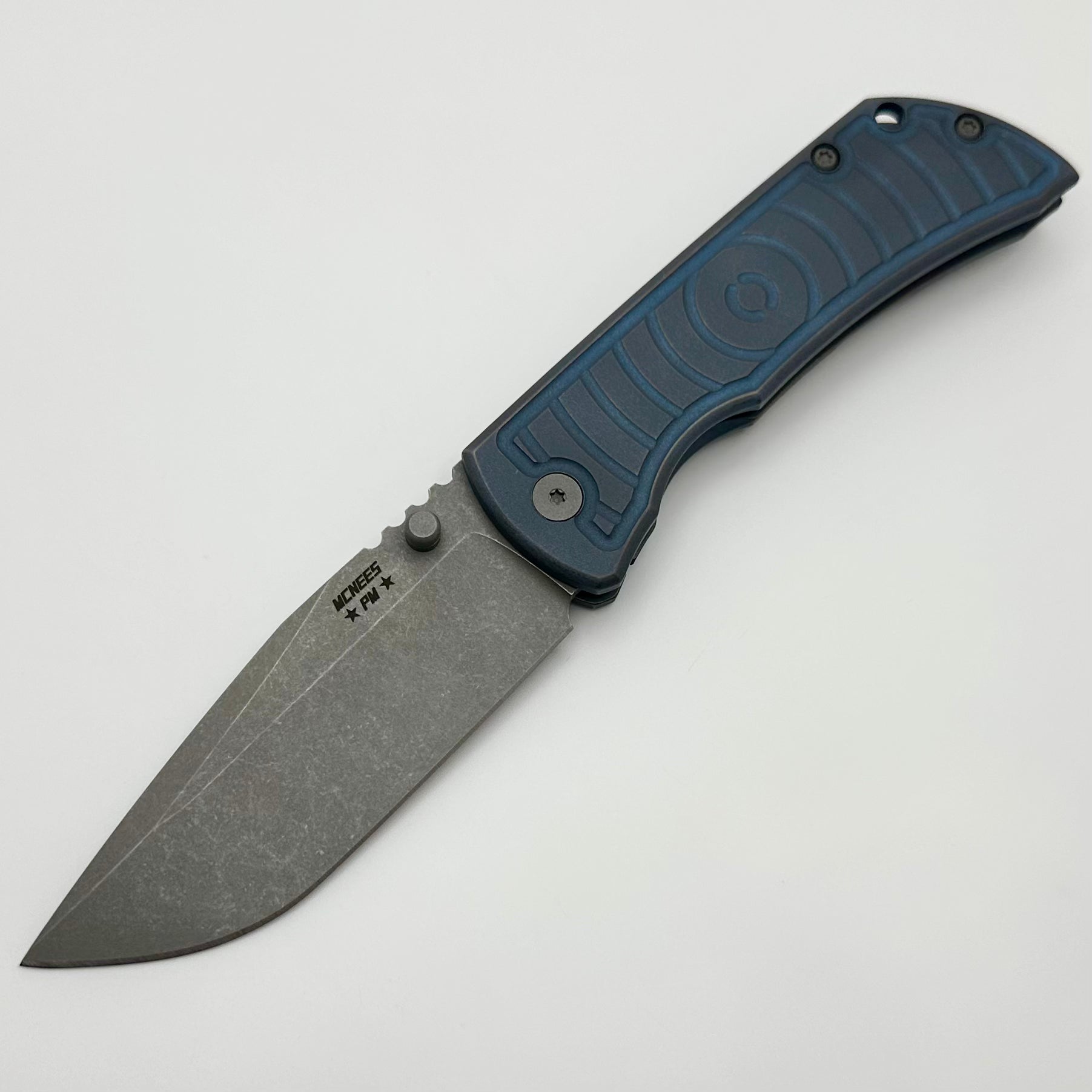 McNees Performance Machined Mac 2 3.5 Blue/Bronze  Shockwave w/ Atomic MagnaCut Gen 2