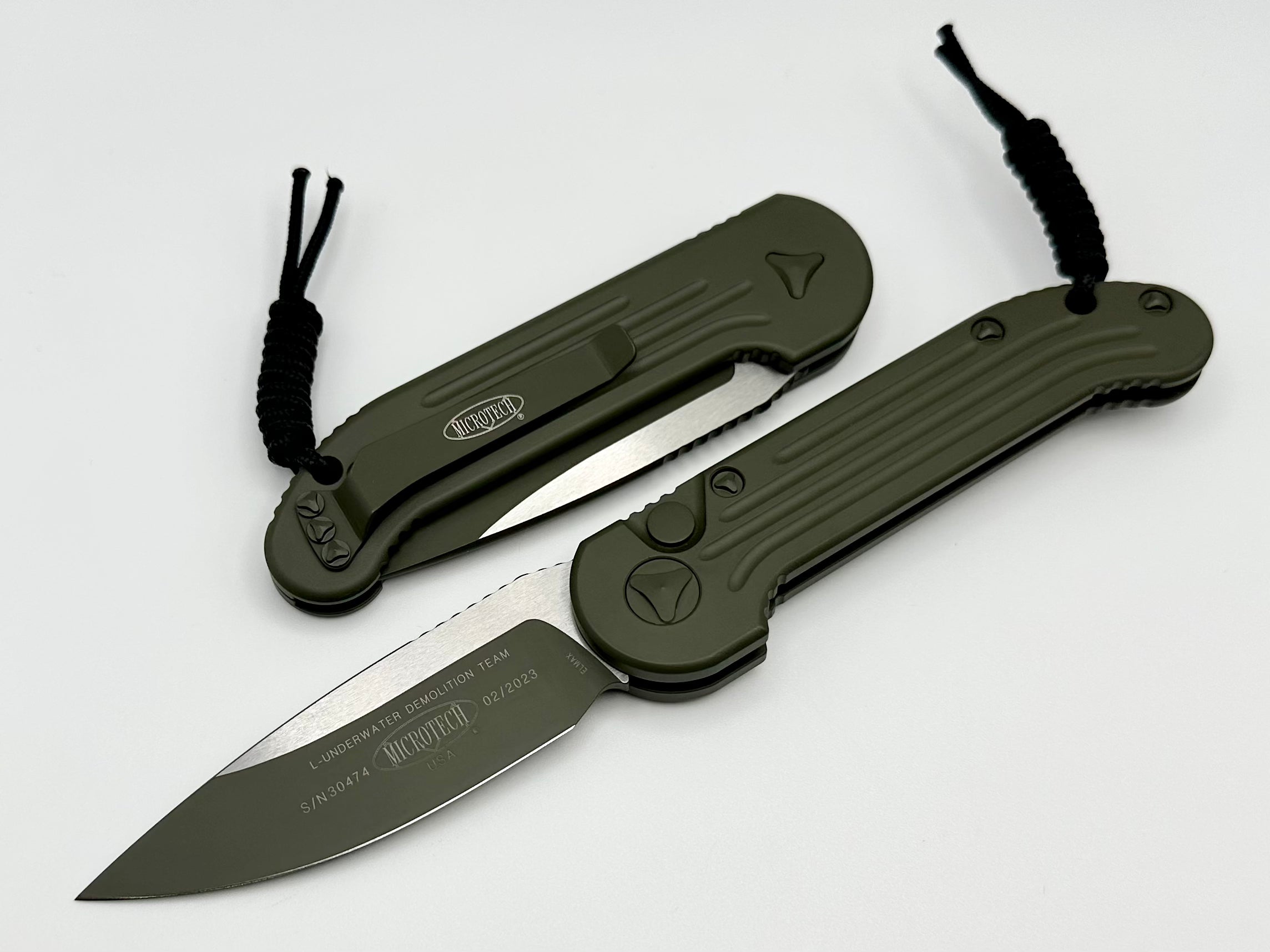 Microtech L.U.D.T Cerakote OD Green 135-1COD ONE PER HOUSEHOLD