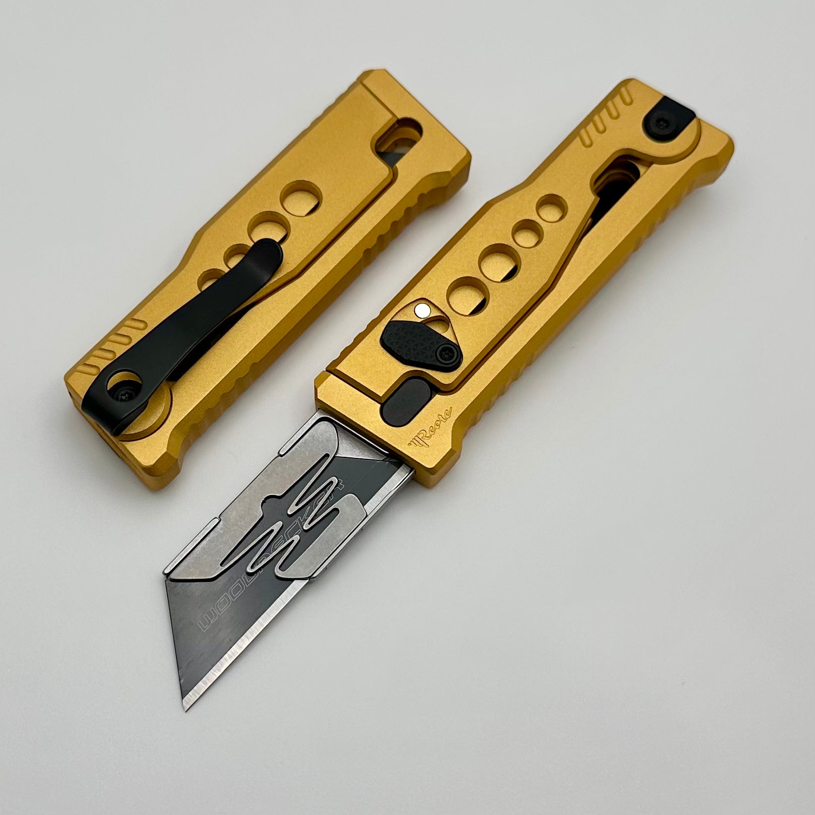 Reate EXO-U Utility Speedhole Yellow Aluminum Handle