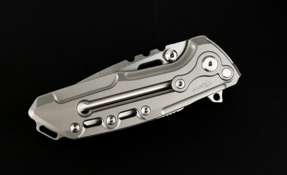 Reate T1000 Milled Titanium & 3V Flipper