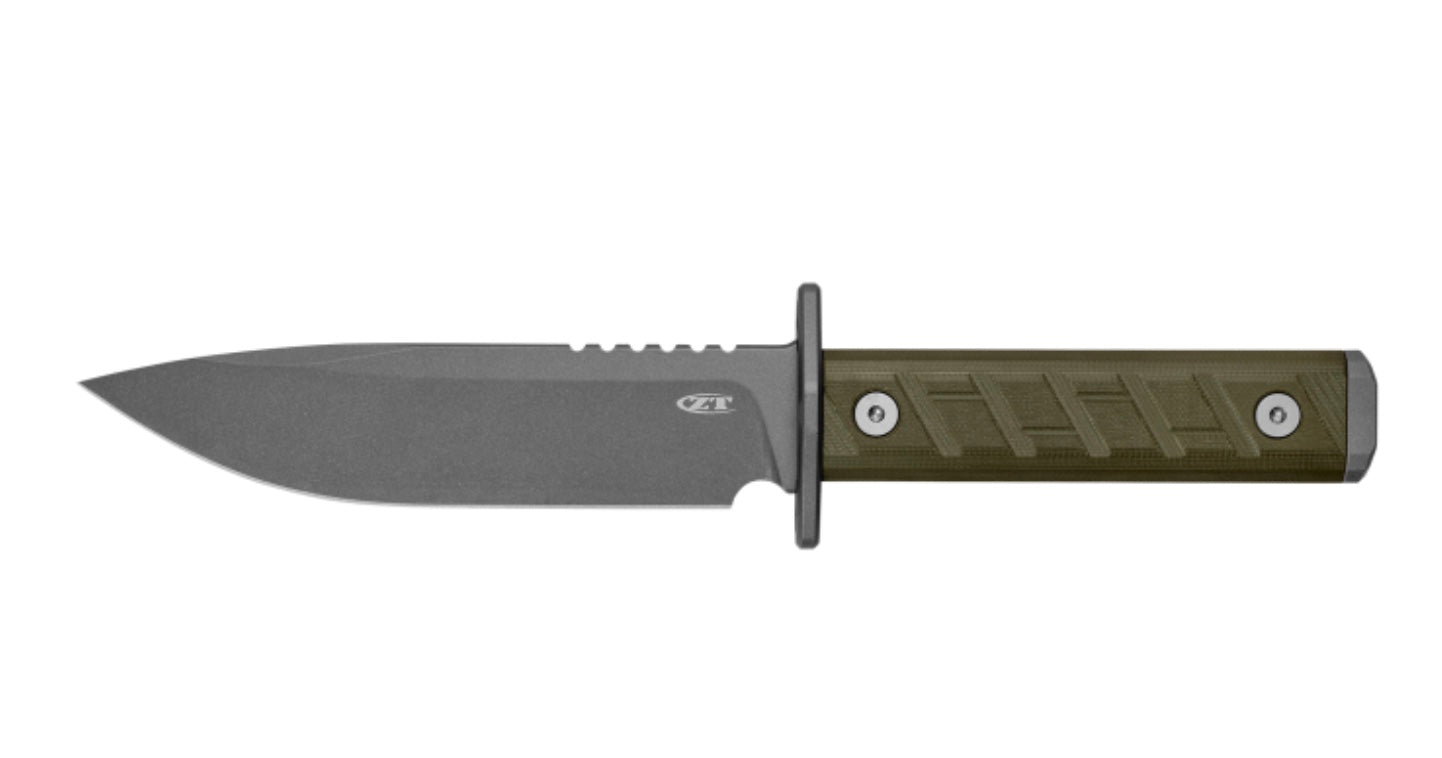 Zero Tolerance 0006 ZT0006 Fixed Blade OD Green G-10 & CPM-3V