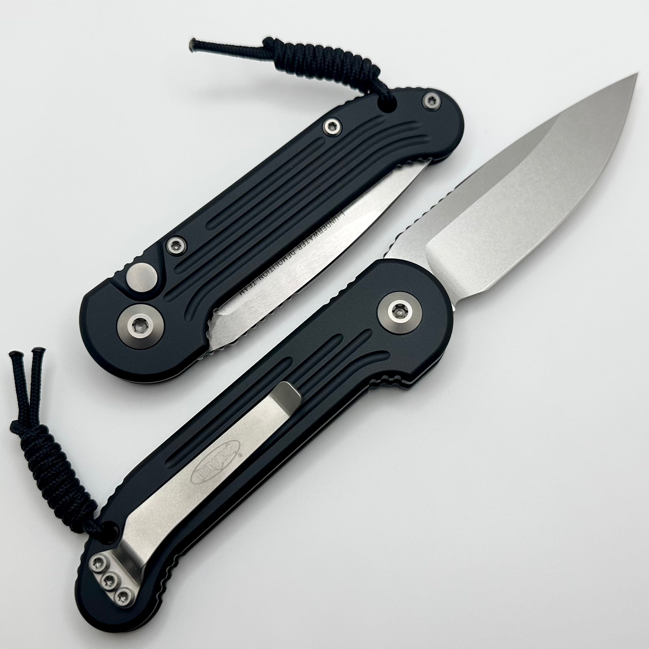 Microtech LUDT Black Stonewash Standard w/ Torx Hardware 135-10