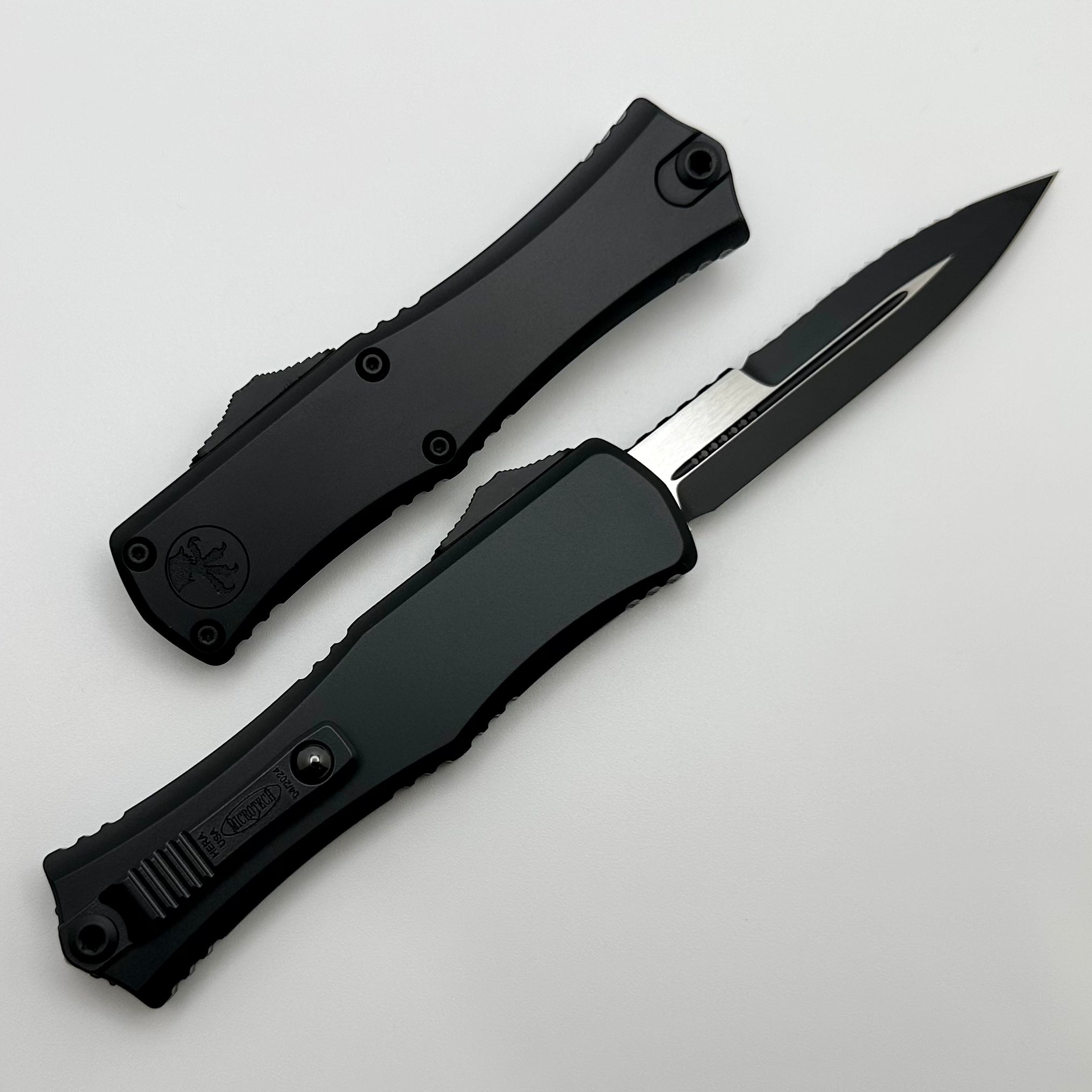 Microtech Knives Mini Hera Tactical Standard w/ Full Serrated Bayonet M390MK 1701M-3T