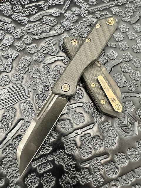 Heretic Knives Jinn Carbon Fiber & DLC H013-6A-CF