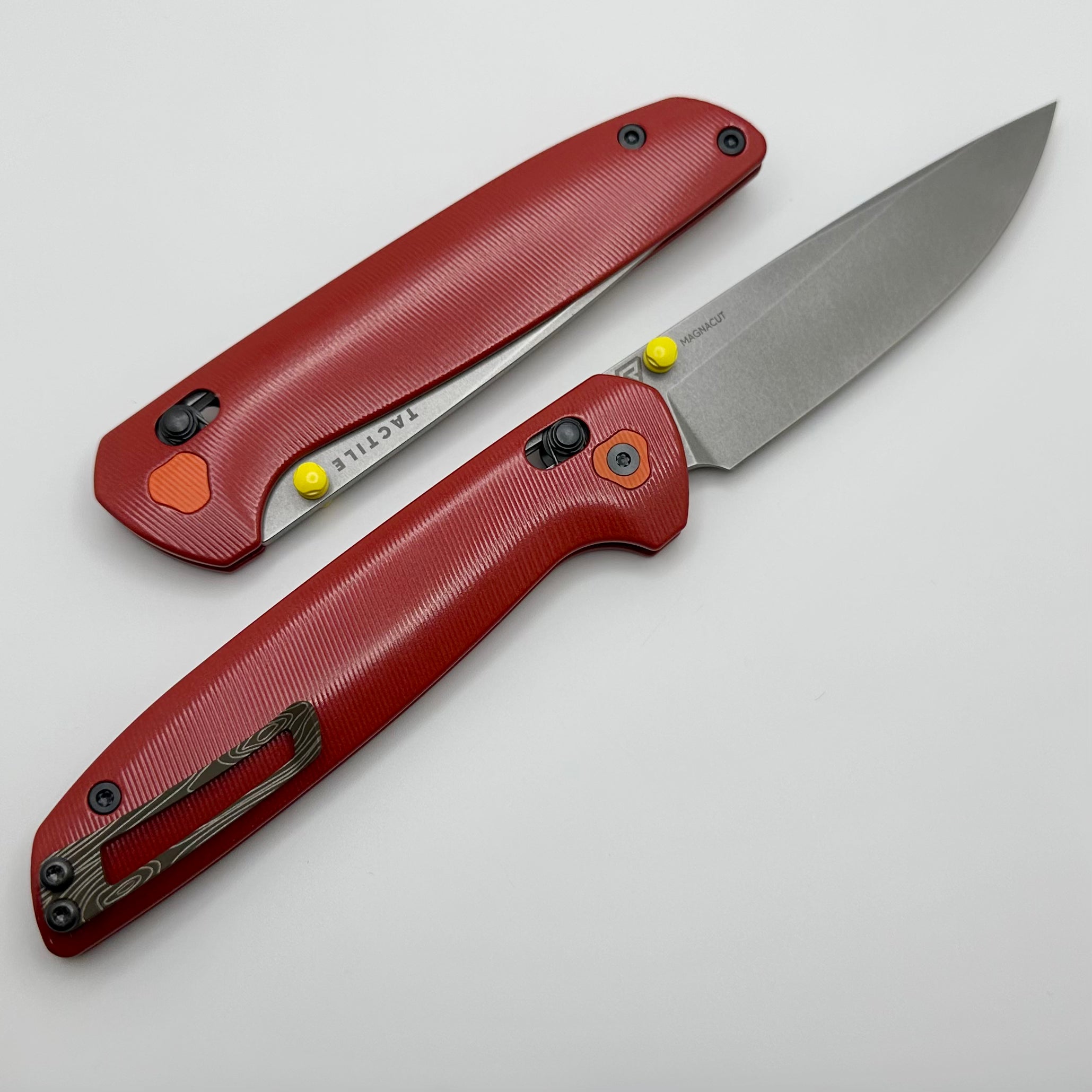 Tactile Knife Co Maverick Ember Seasonal Release Titanium & MagnaCut