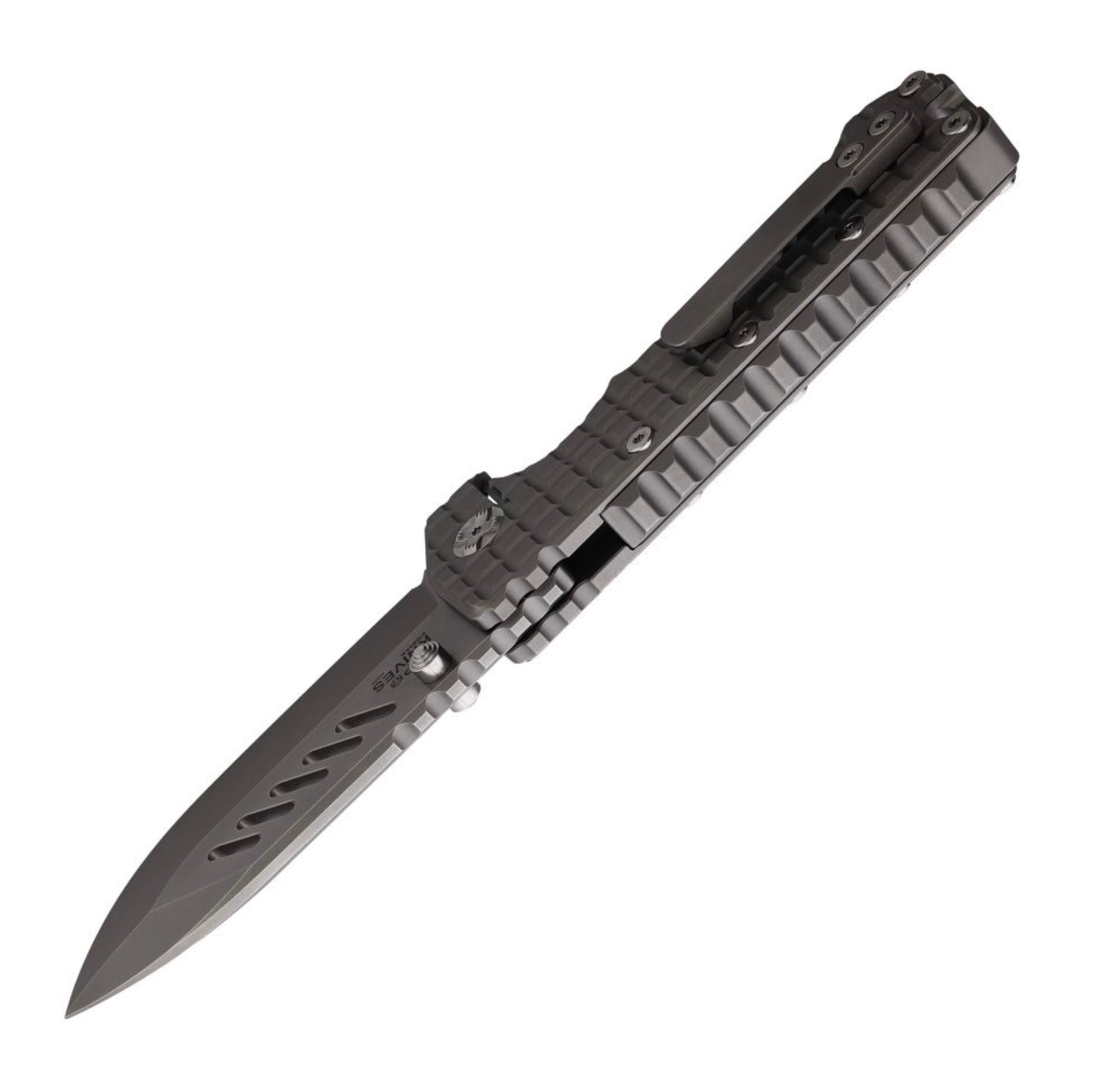 PMP Knives Kodiak Frame Lock Milled Titanium & M390 PMP061