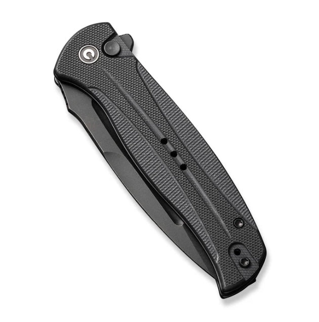 Civivi Incindie Button Lock Flipper w/ Black G-10 Handles & 14C28N C23053-1