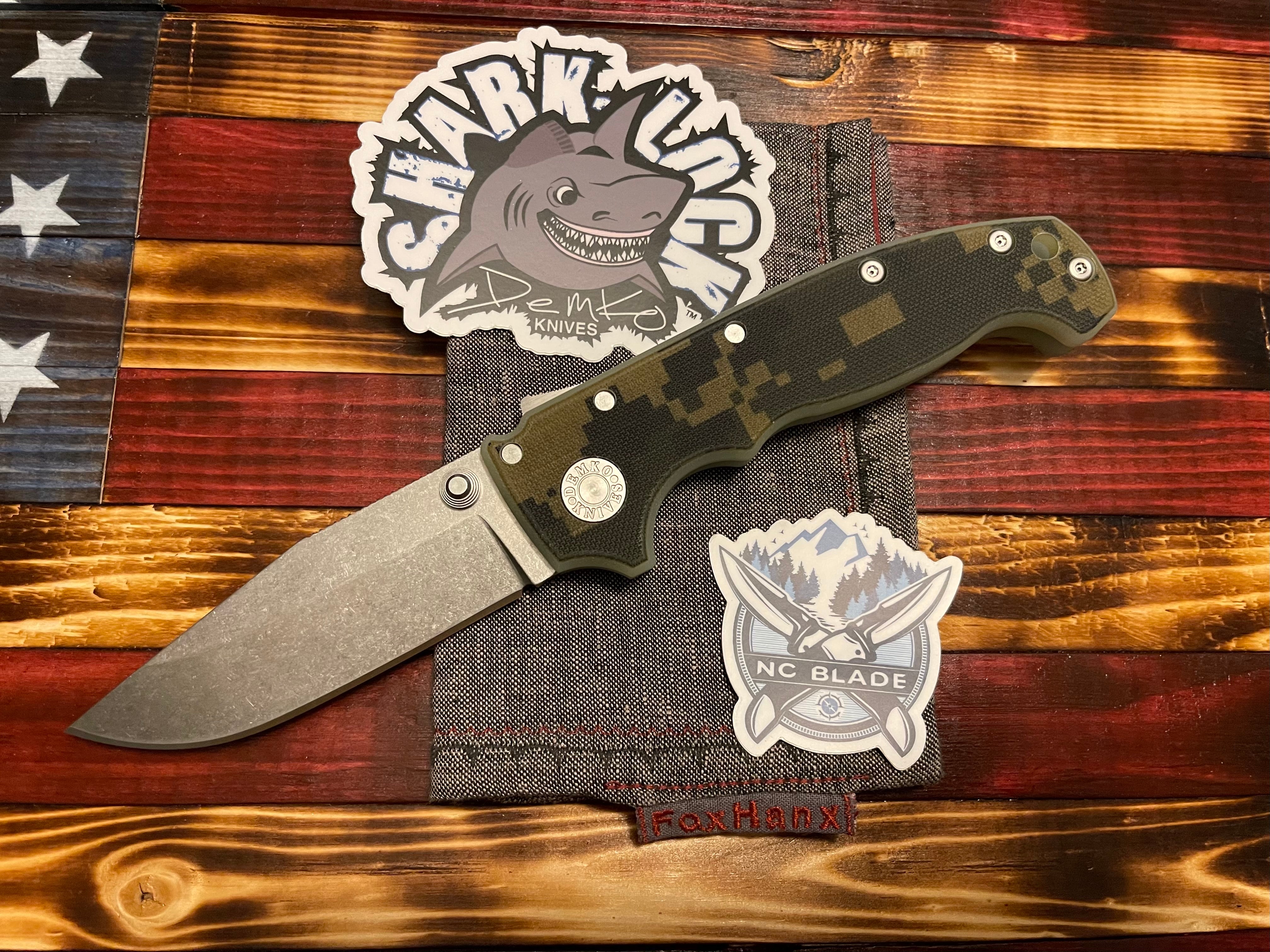 Demko Knives MG AD20 Camo G10 20CV