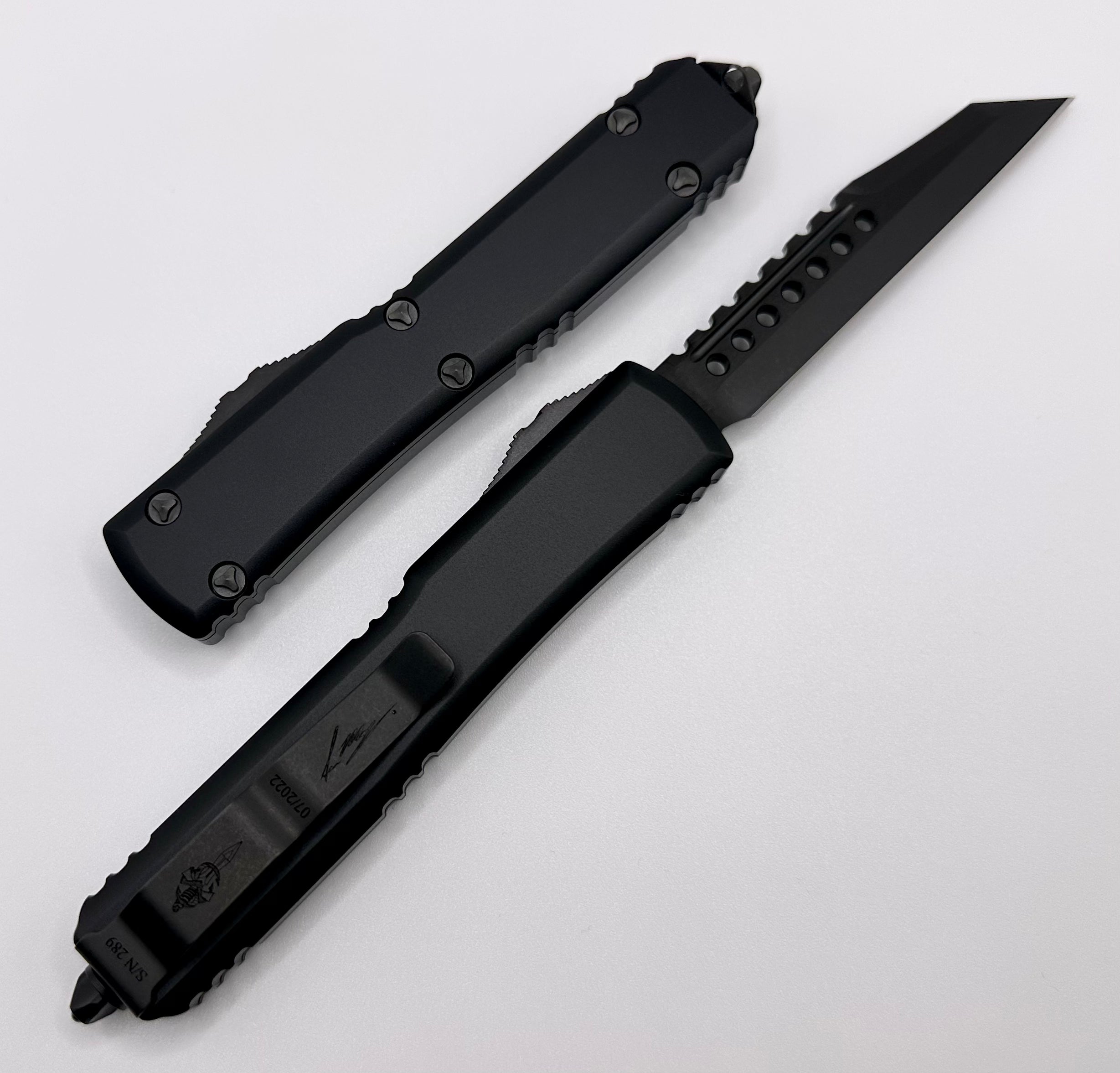 Microtech Ultratech Warhound DLC Shadow 119W-1DLCTSH