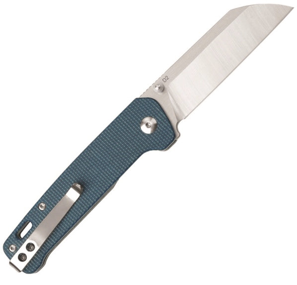 QSP Penguin Blue Micarta D2 QS130-H