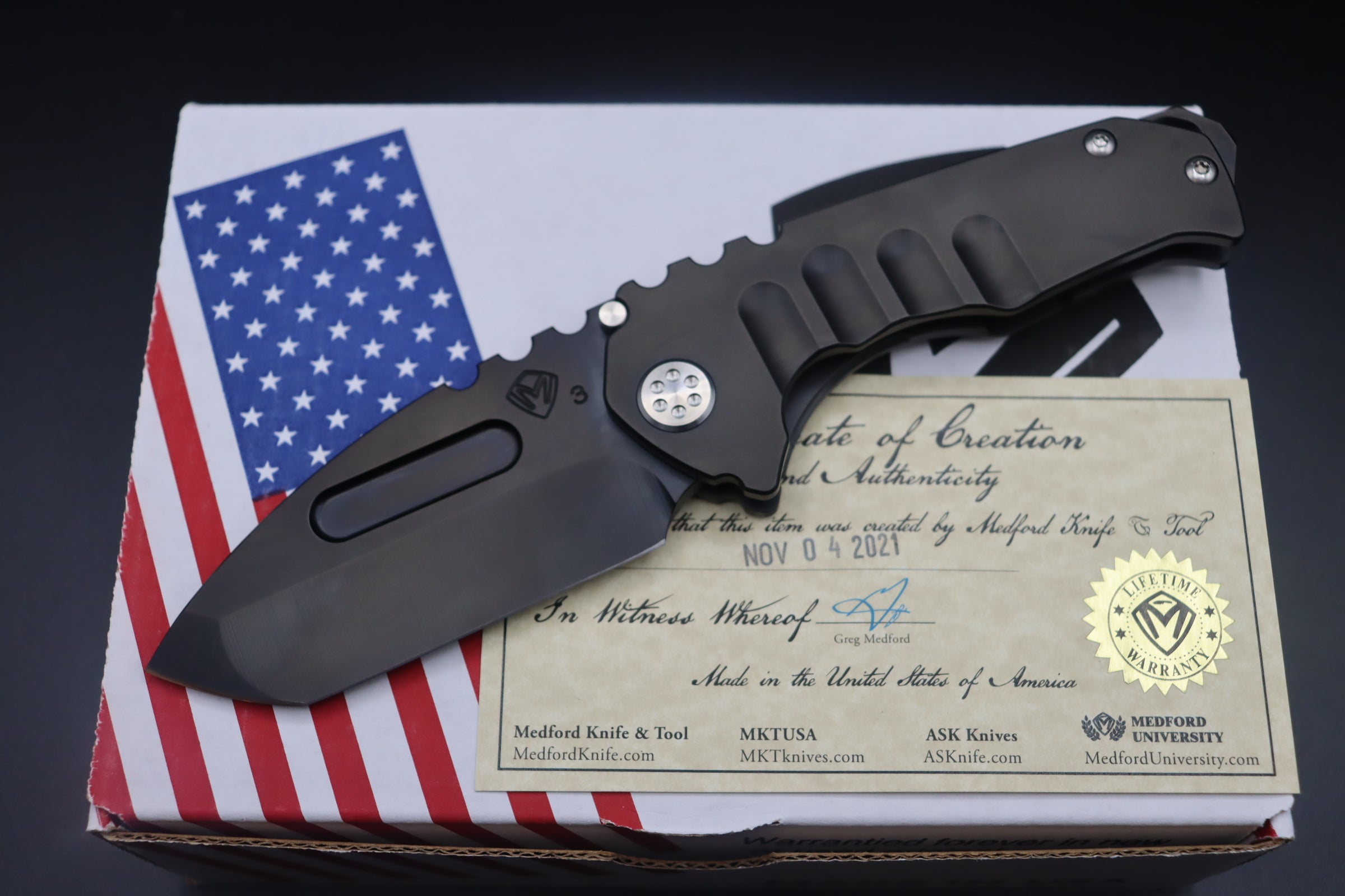 Medford Praetorian Genesis T 3V Tanto & PVD