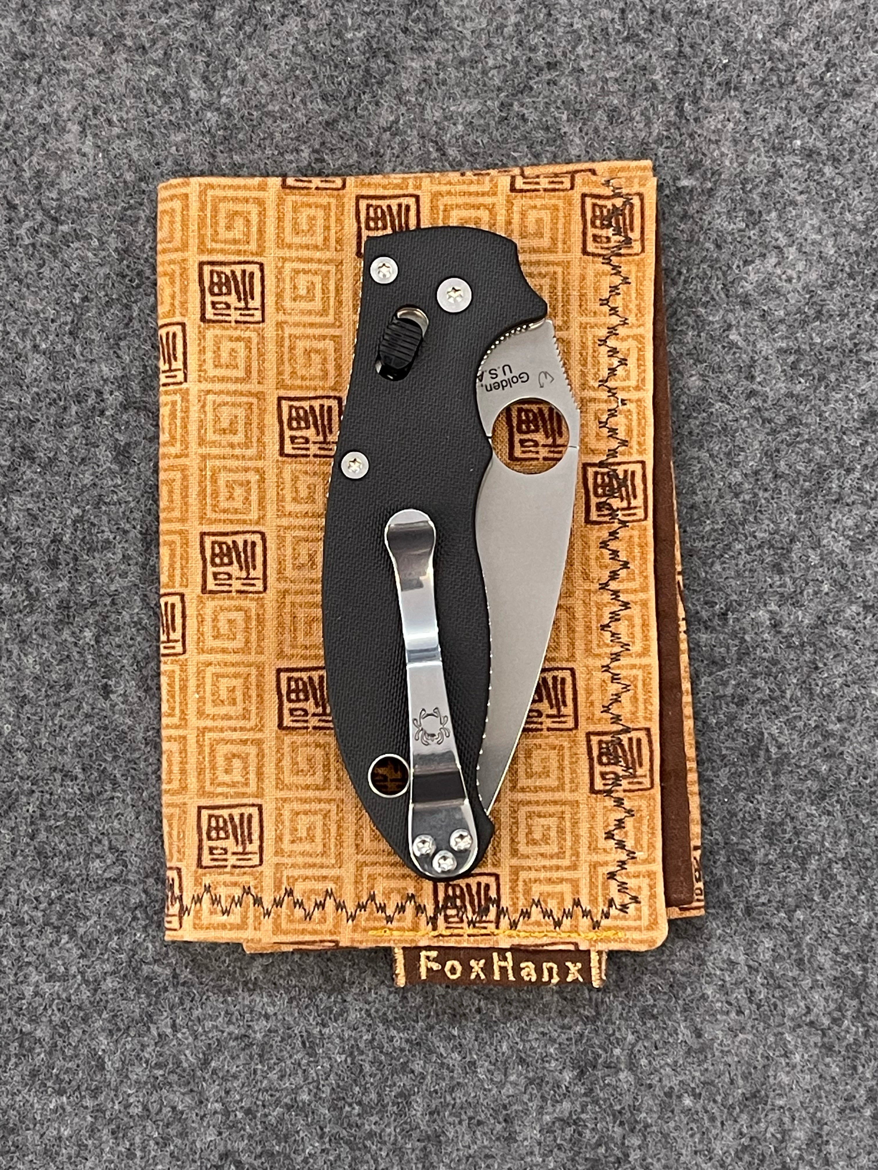 Spyderco Manix 2 Black G10 C101GP2