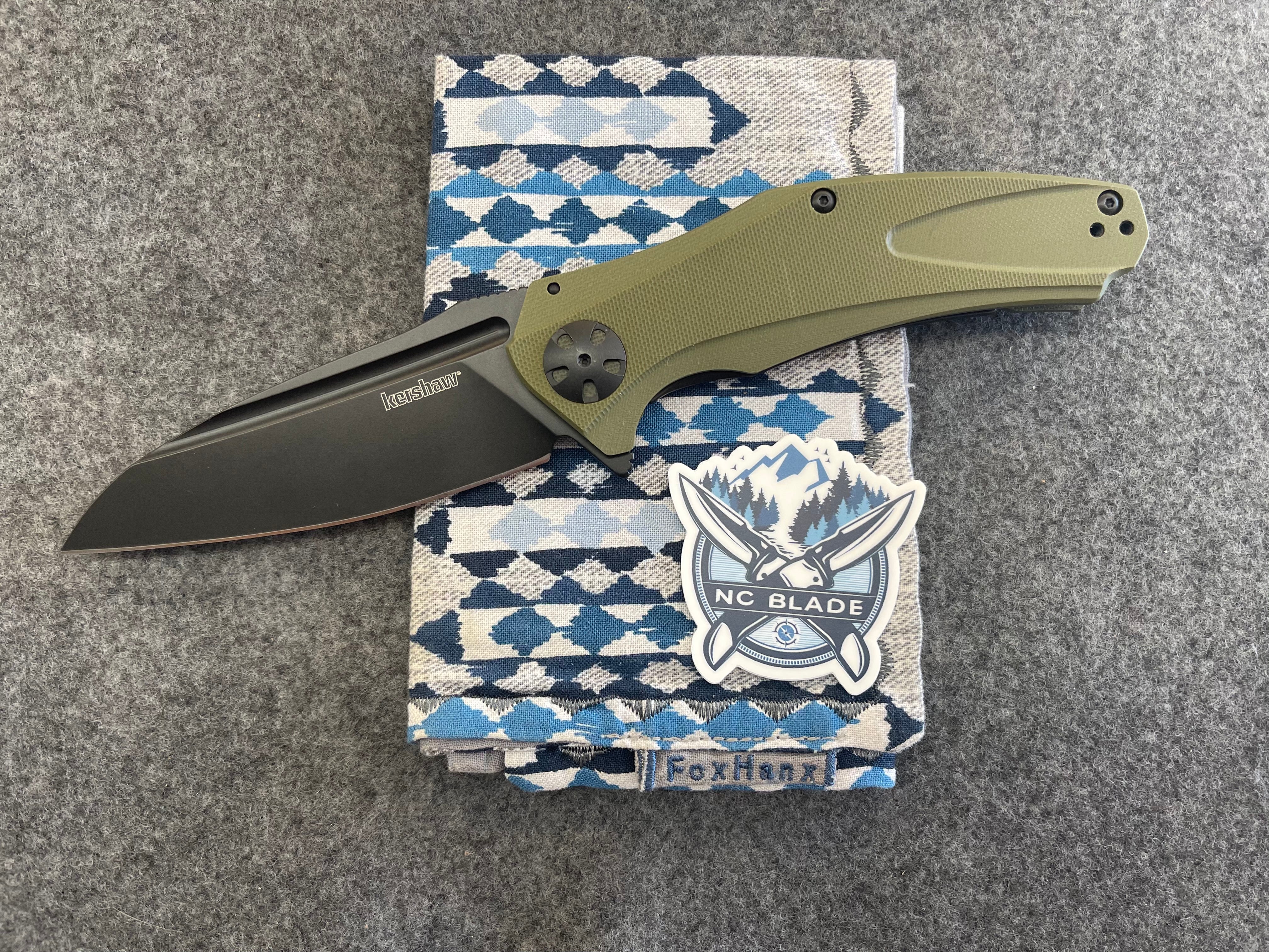 Kershaw Natrix XL Olive Green 7008OLBLK