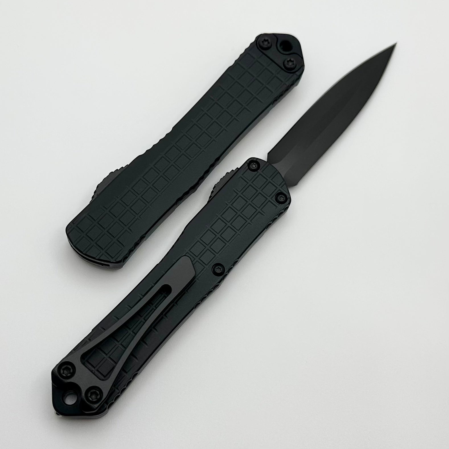 Heretic Knives Manticore S Black Frag DLC Magnacut Double Edge H024F-6A-T