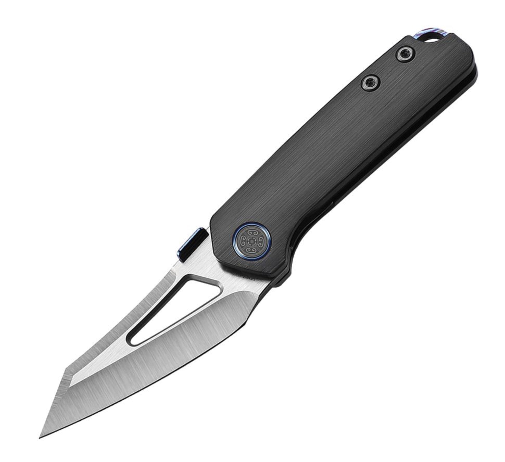 Cavol Denka Black titanium Handles w/ Timascus Backspacer/Thumb Disk & M390