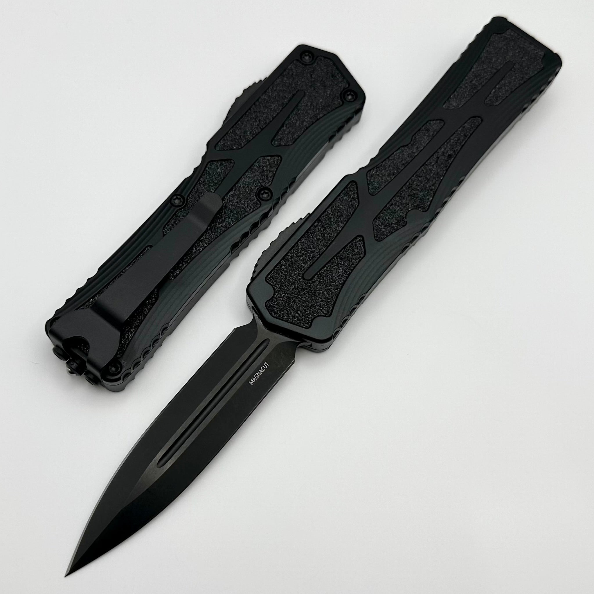 Heretic Knives Colossus Tactical w/ DLC Double Edge Magnacut H041-6A-T