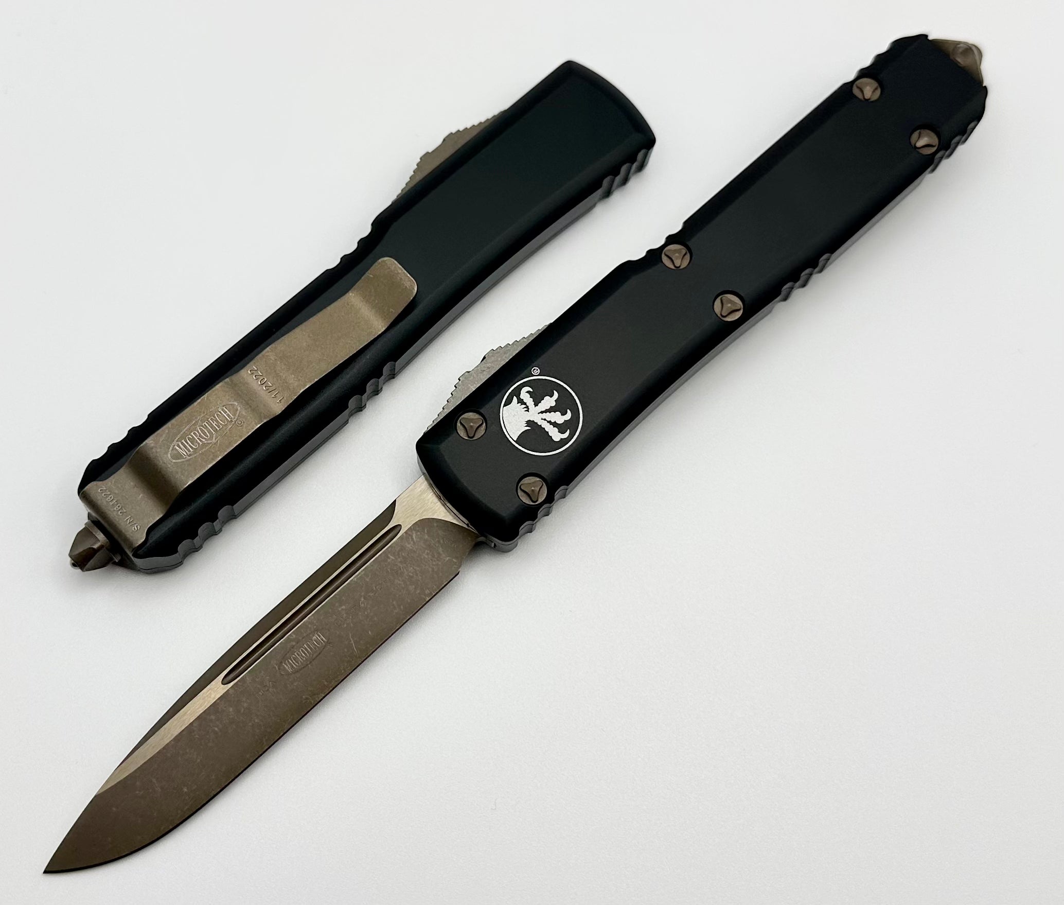 Microtech Ultratech S/E Bronze Apocalyptic Standard 121-13AP