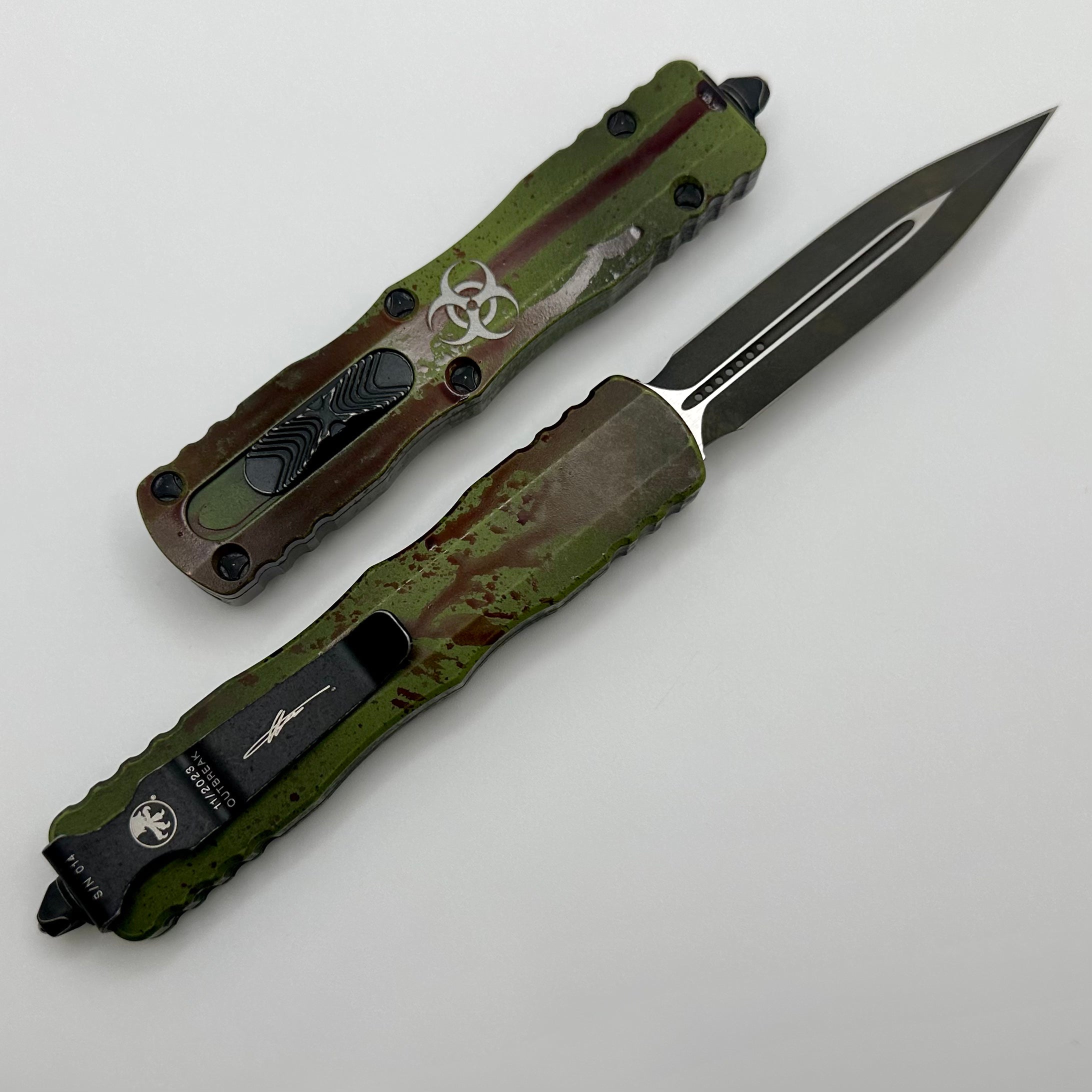 Microtech Dirac Outbreak Double Edge Signature Series 225-1OBDS