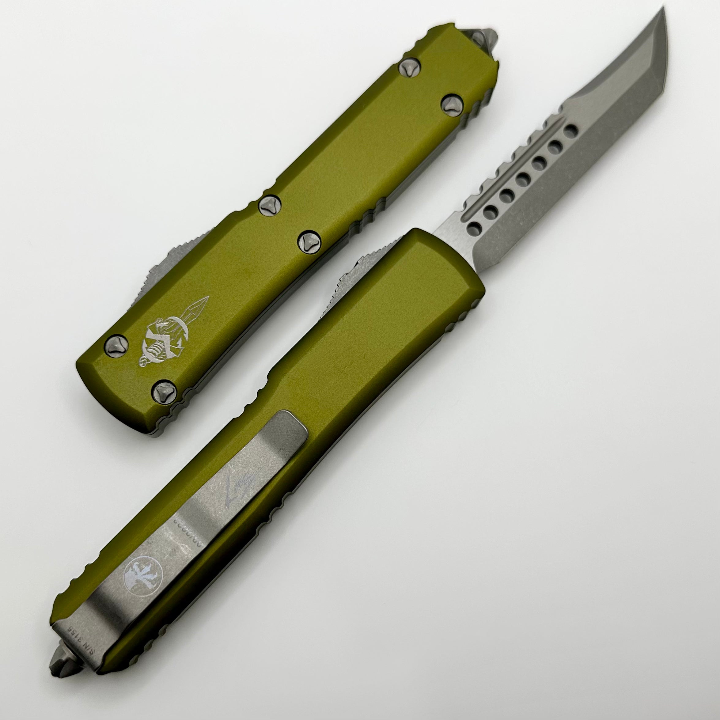 Microtech Ultratech Hellhound Apocalyptic Standard & OD Green Signature Series 119-10APODS