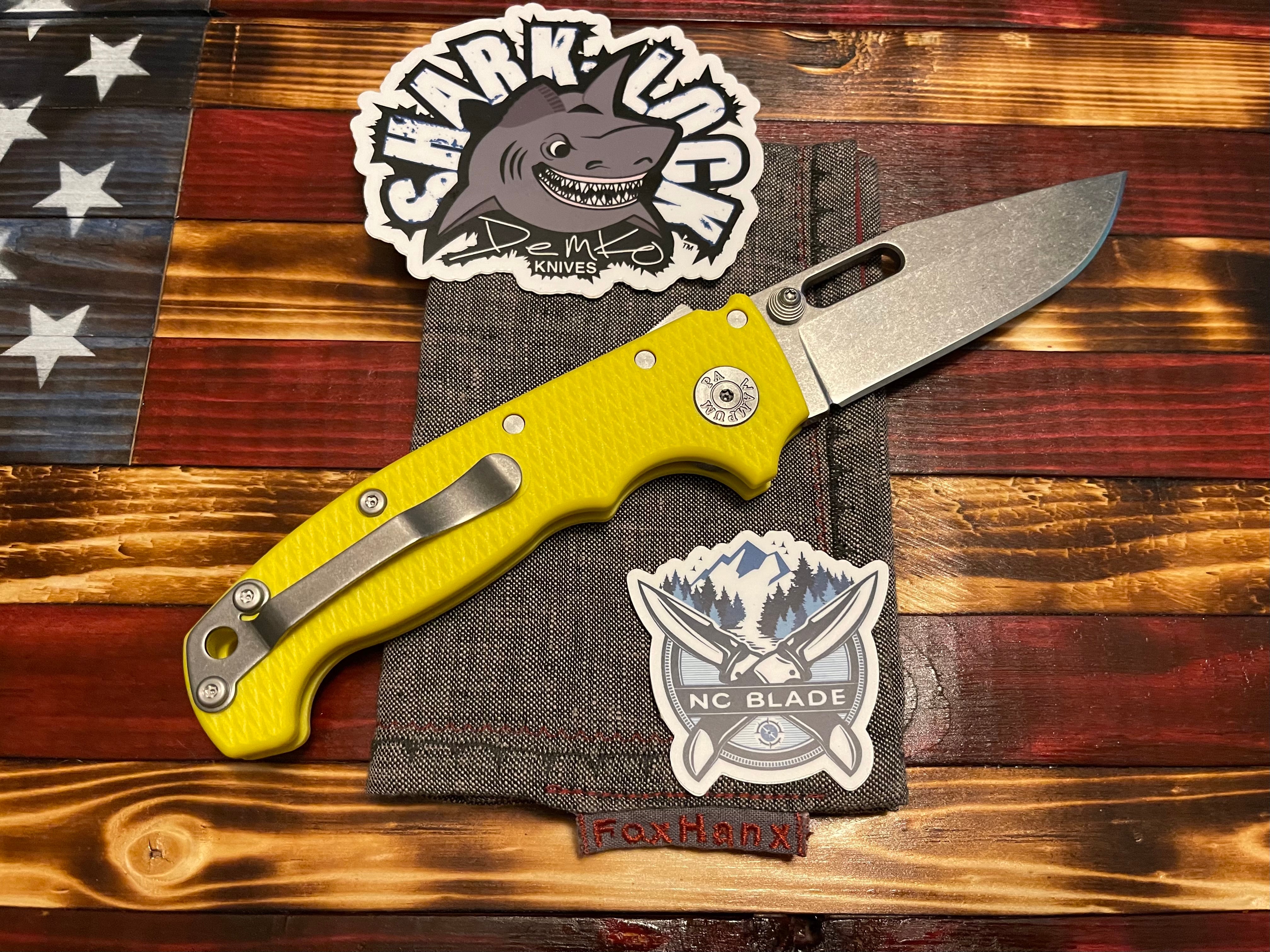 Demko Knives G-MG AD20 Yellow Grivory 20CV