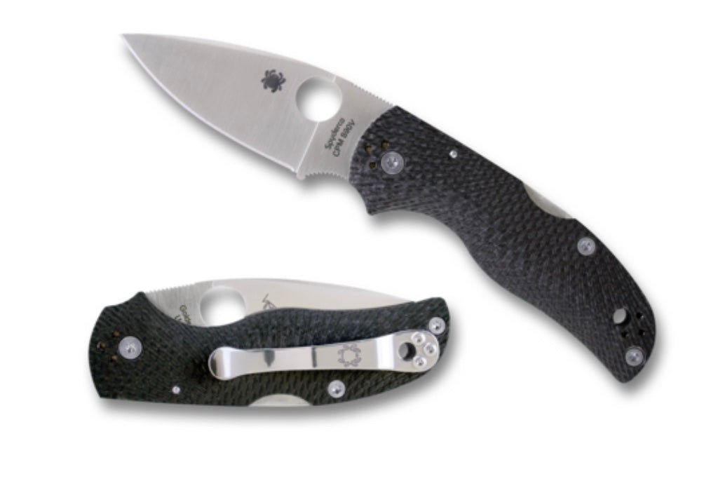 Spyderco Native 5 Fluted Carbon fiber & S90V C41CFFP5