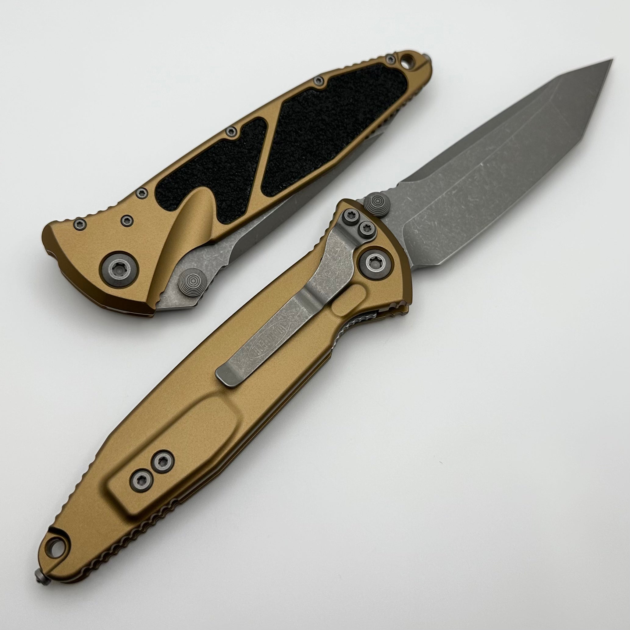 Microtech Socom Elite T/E Manual Tan Apocalyptic Standard 161-10APTA