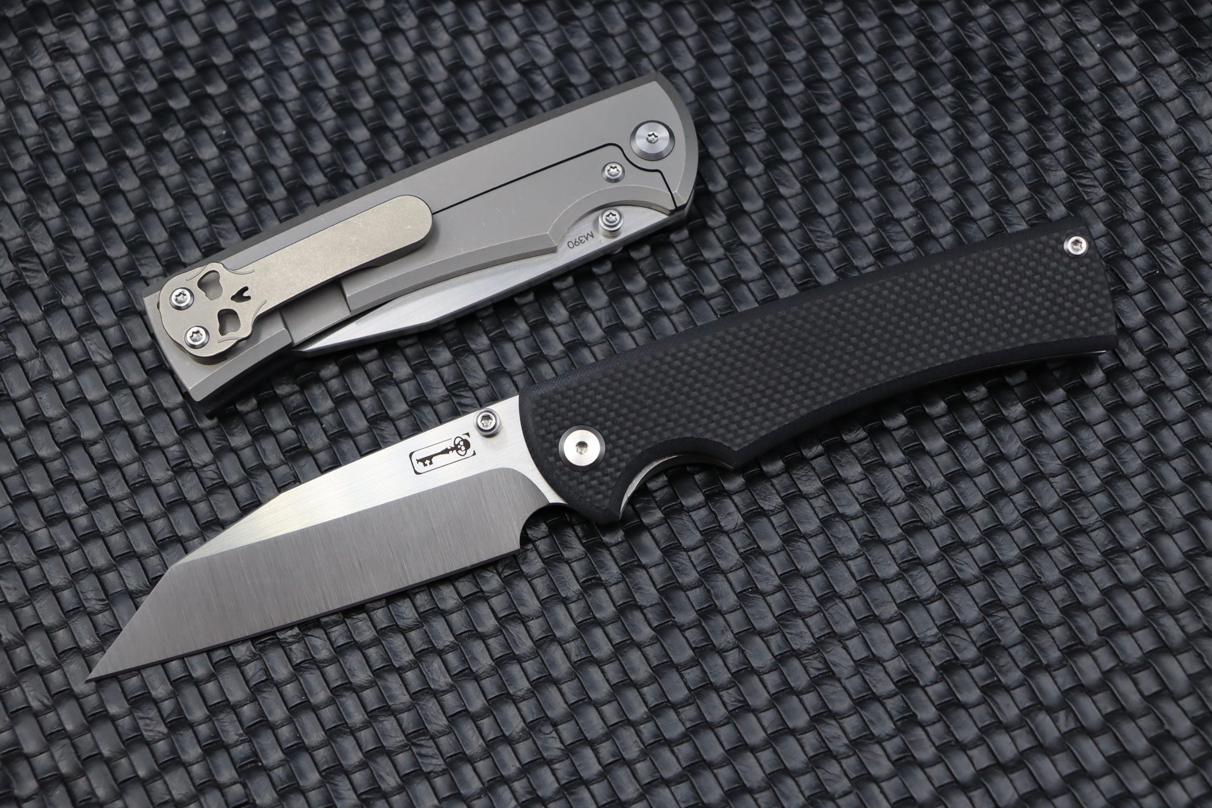 Chaves Knives 229 Sangre Wharncliffe M390 & Black G-10