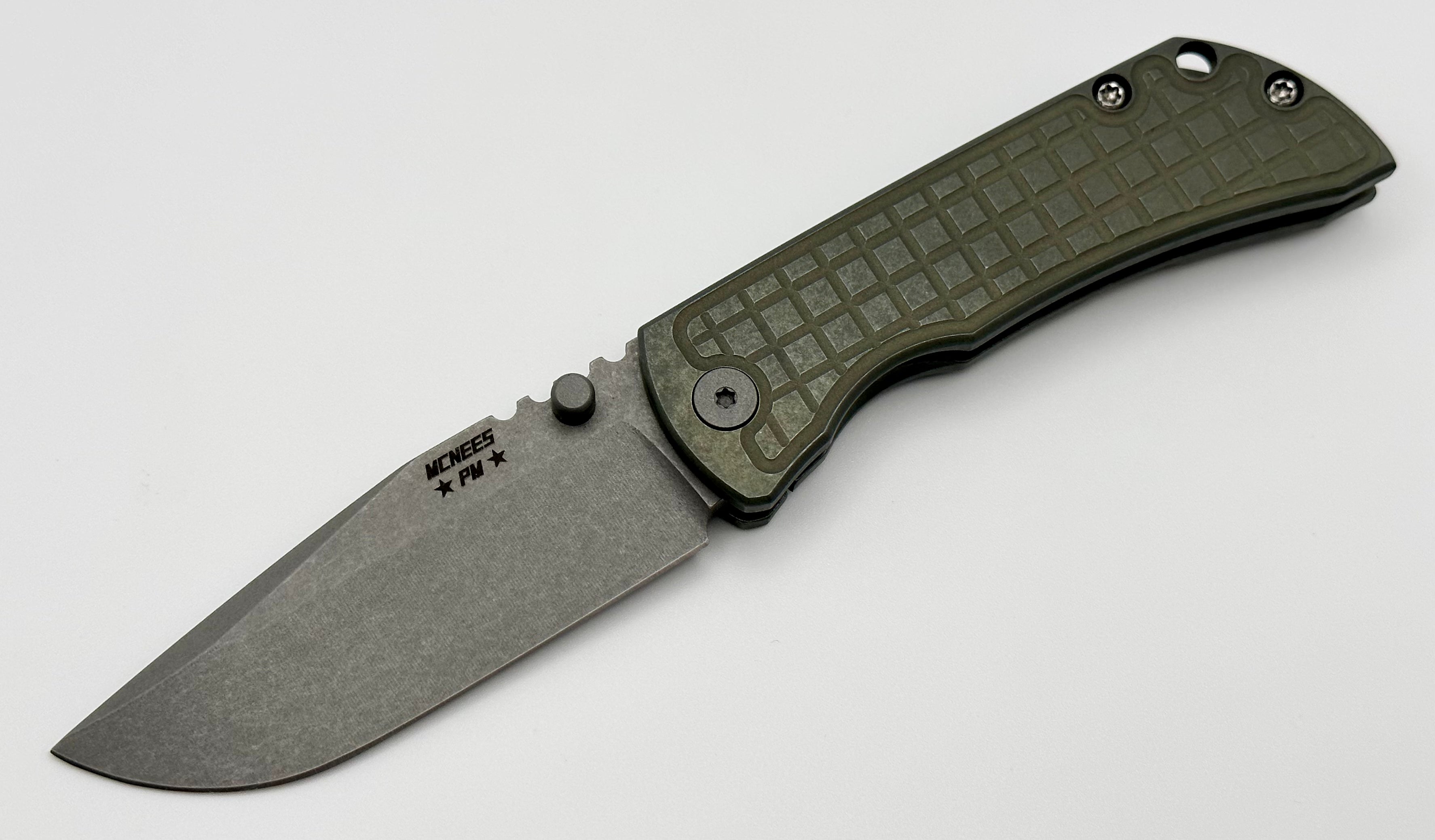 McNees Performance Machined Mac 2 3 Matte Stonewash Green Frag