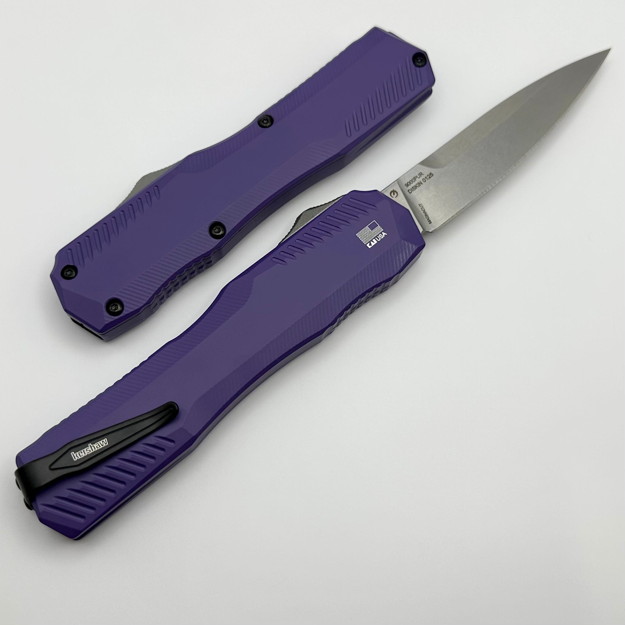 Kershaw Livewire Purple Aluminum & MagnaCut 9000PUR