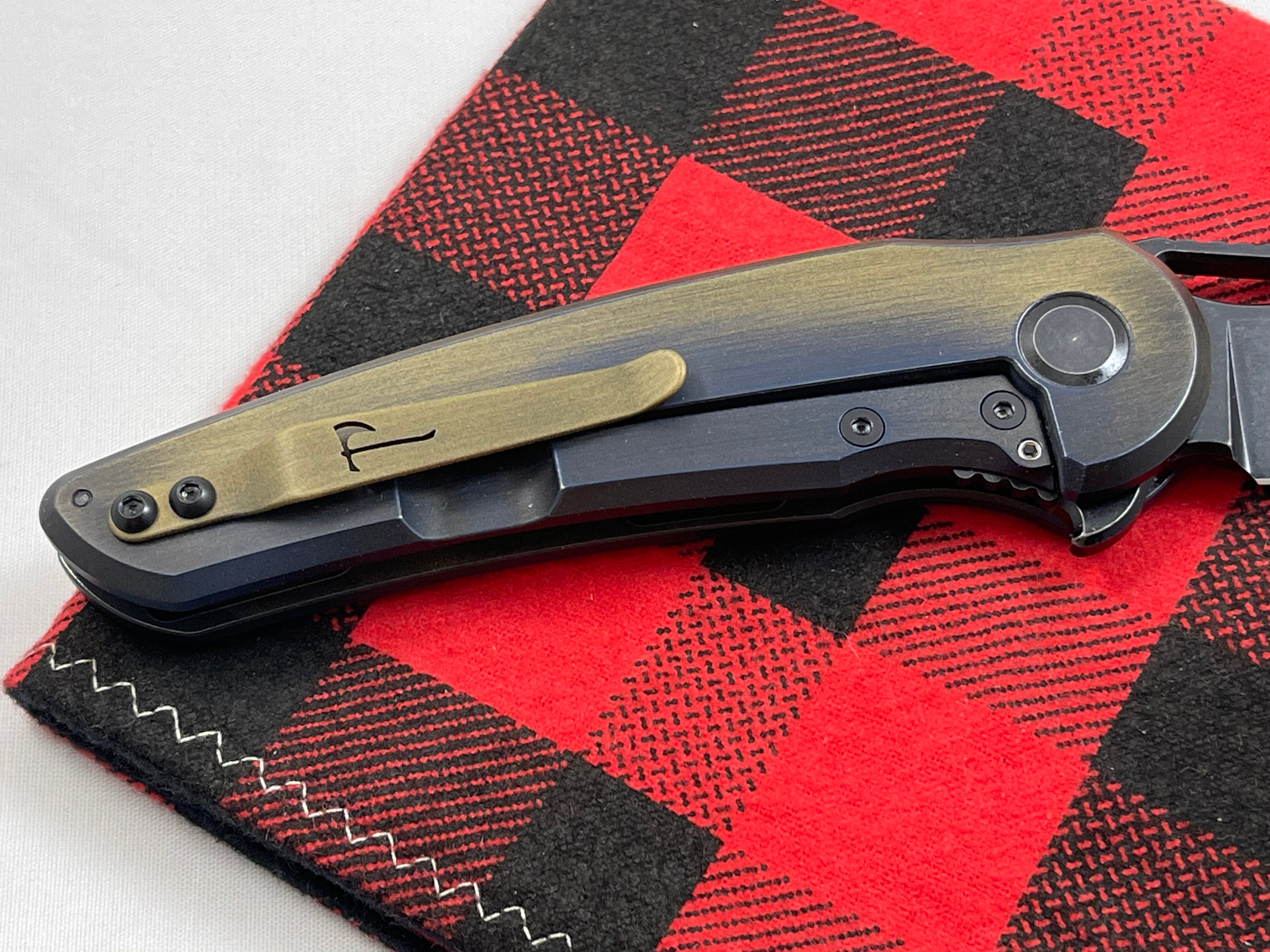 Jake Hoback Knives OSF Mid Tech Navy Heros