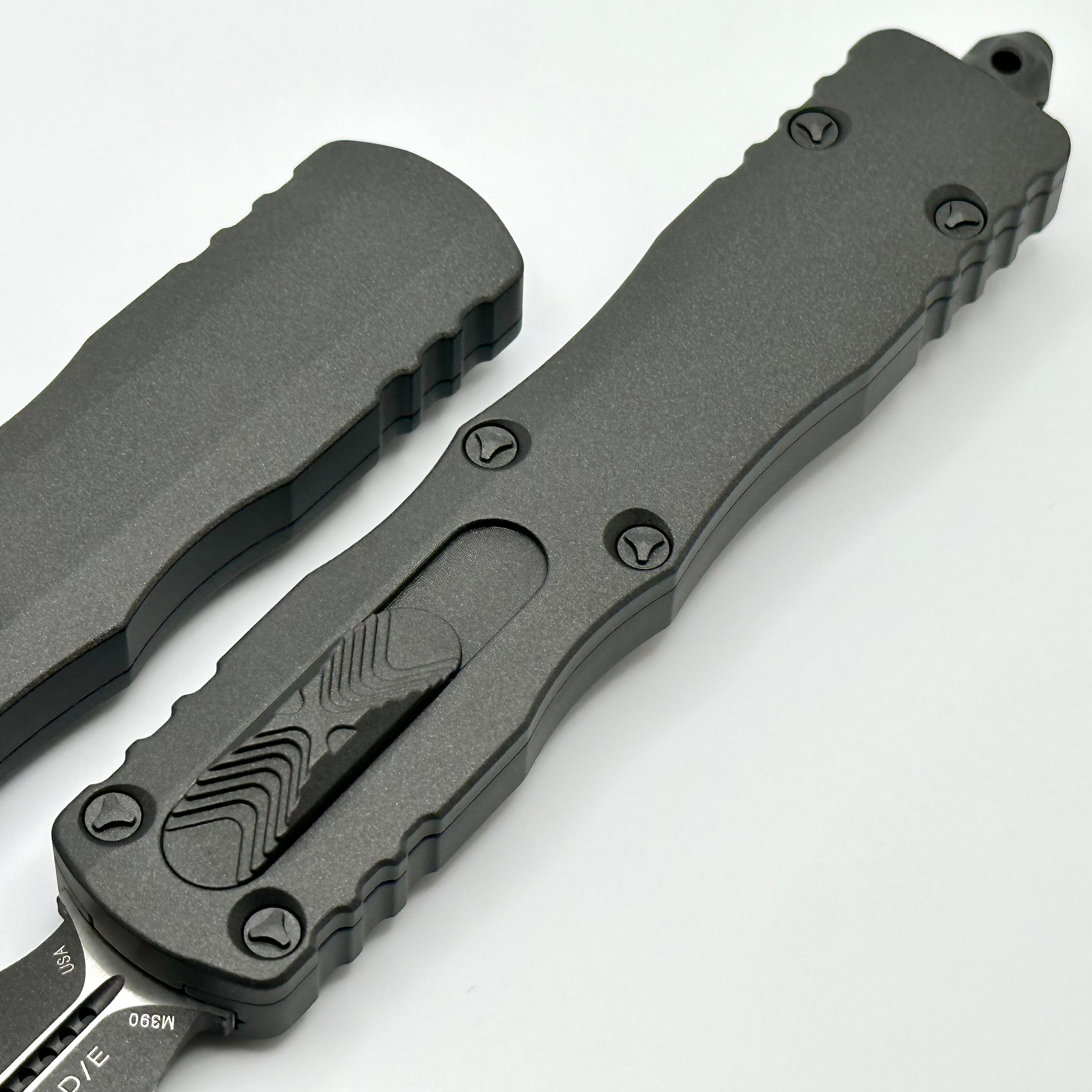 Microtech Dirac Delta Double Edge Cerakote DARK TUNGSTEN Standard 227-1CDT