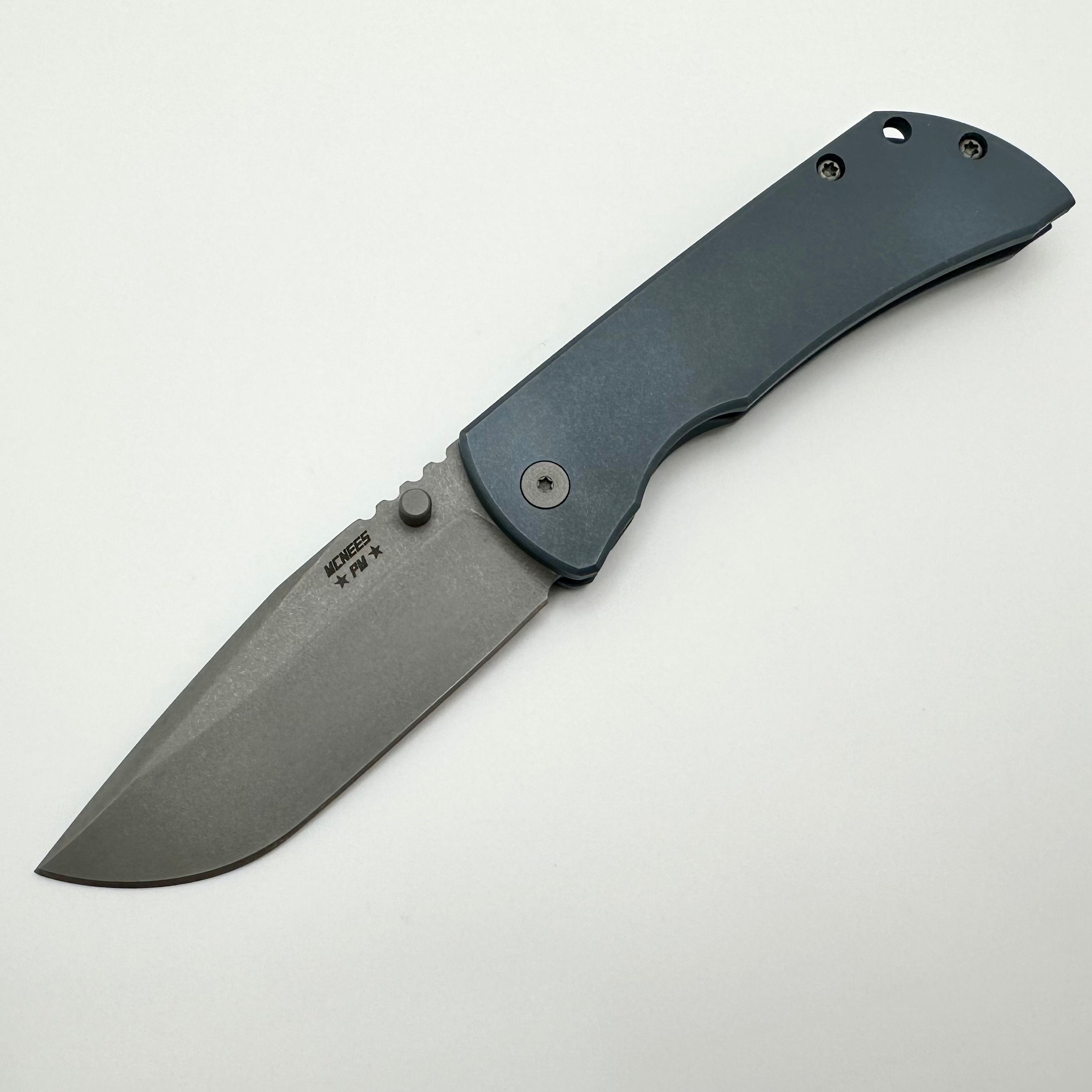 McNees Performance Machined Mac 2 3.5 Matte Blue Stonewash