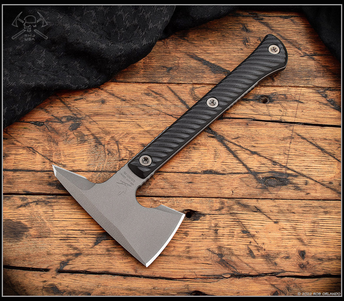 RMJ Jenny Wren Spike Tomahawk Black G-10