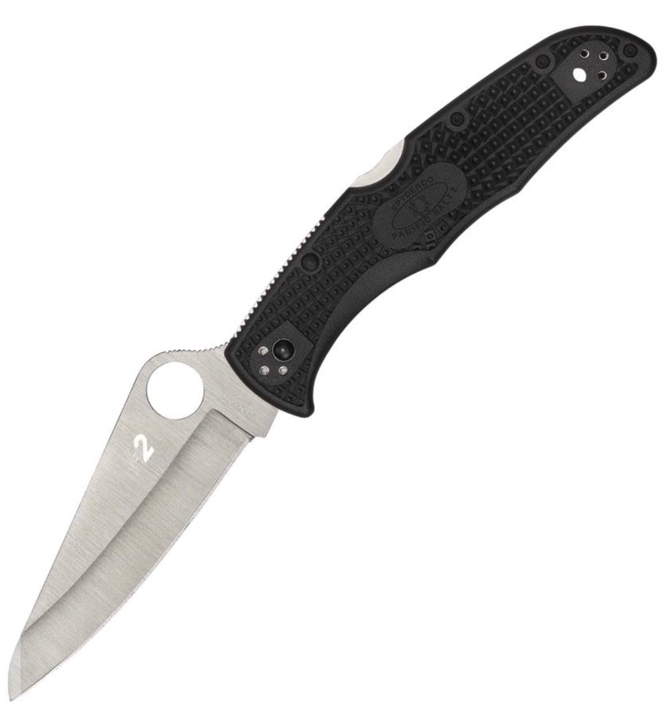 Spyderco Pacific Salt 2 Black FRN & H-2 C91PBK2