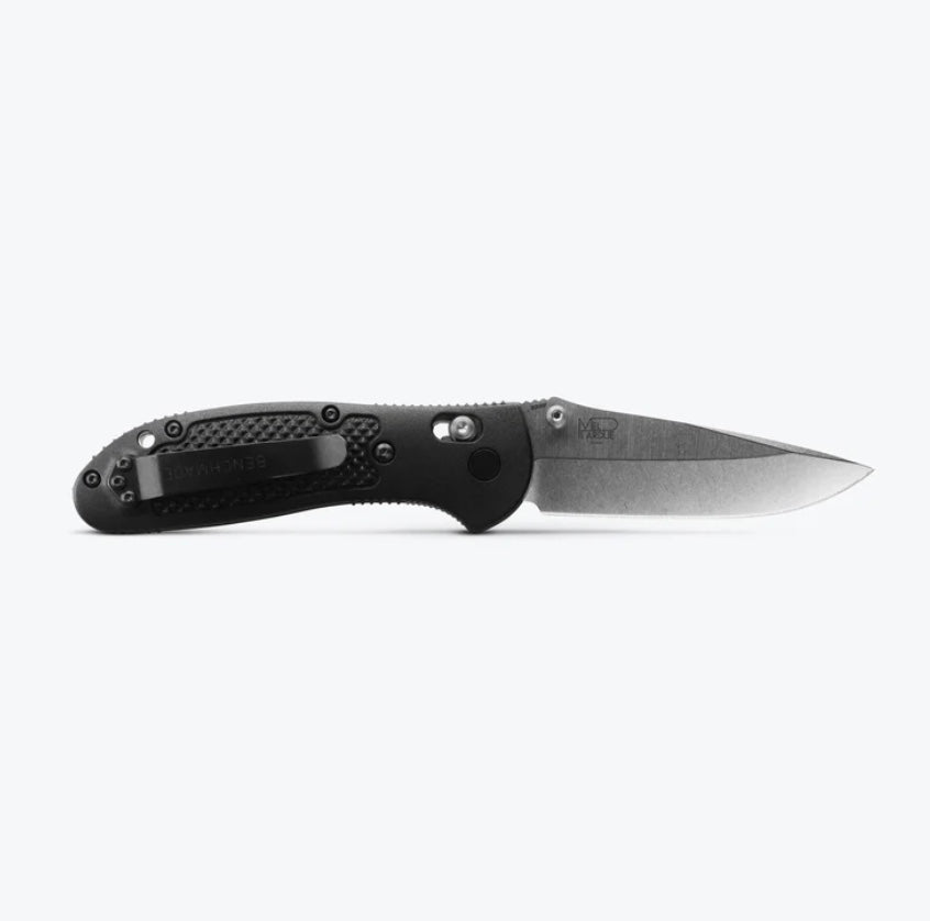 Benchmade Griptilian Black Grivory & Drop Point CPM-S30V 551-S30V